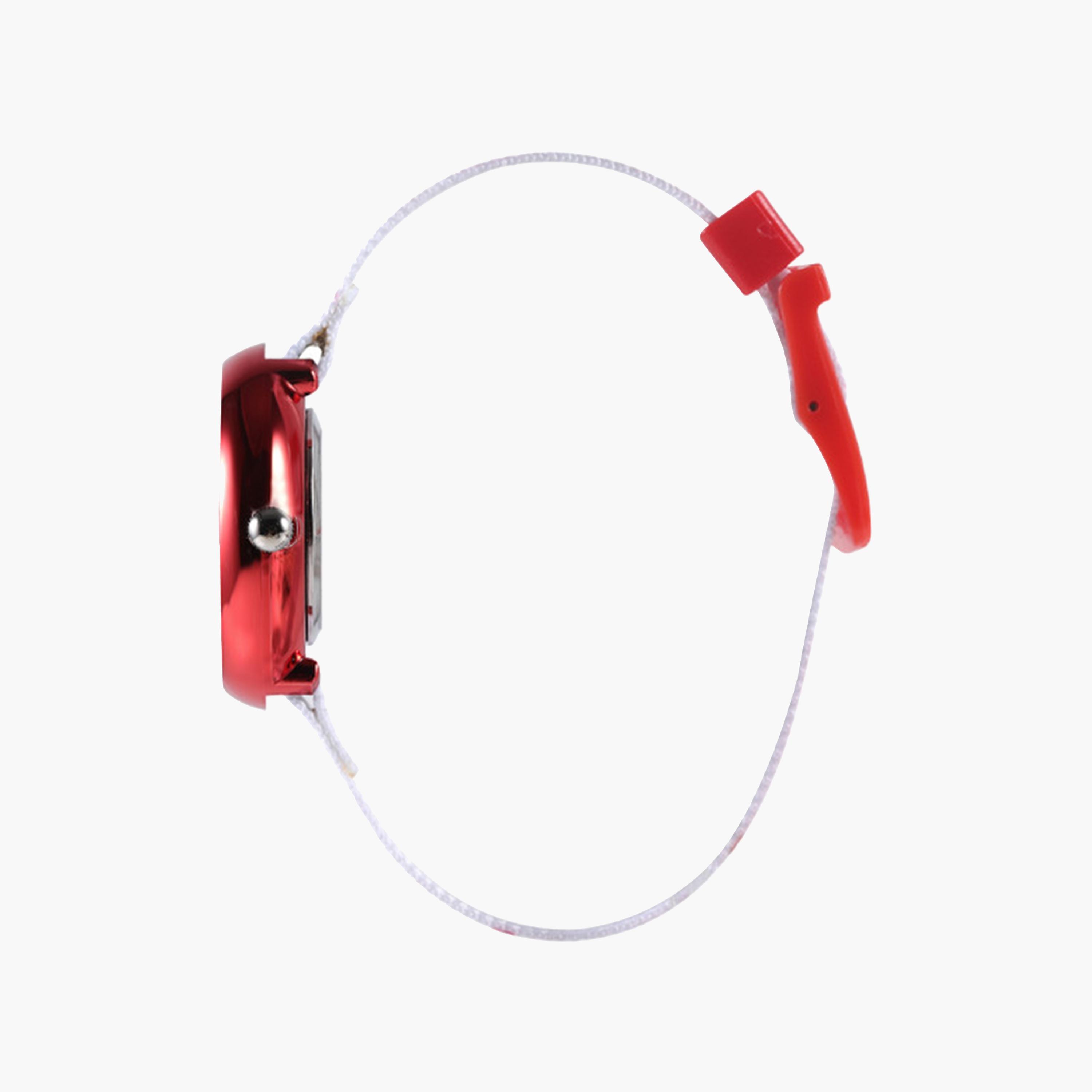 Lee Cooper Kid's 30 MM White Analog Fabric Strap Watch | LC.K.3.837-girls-accessories-watches-image-2