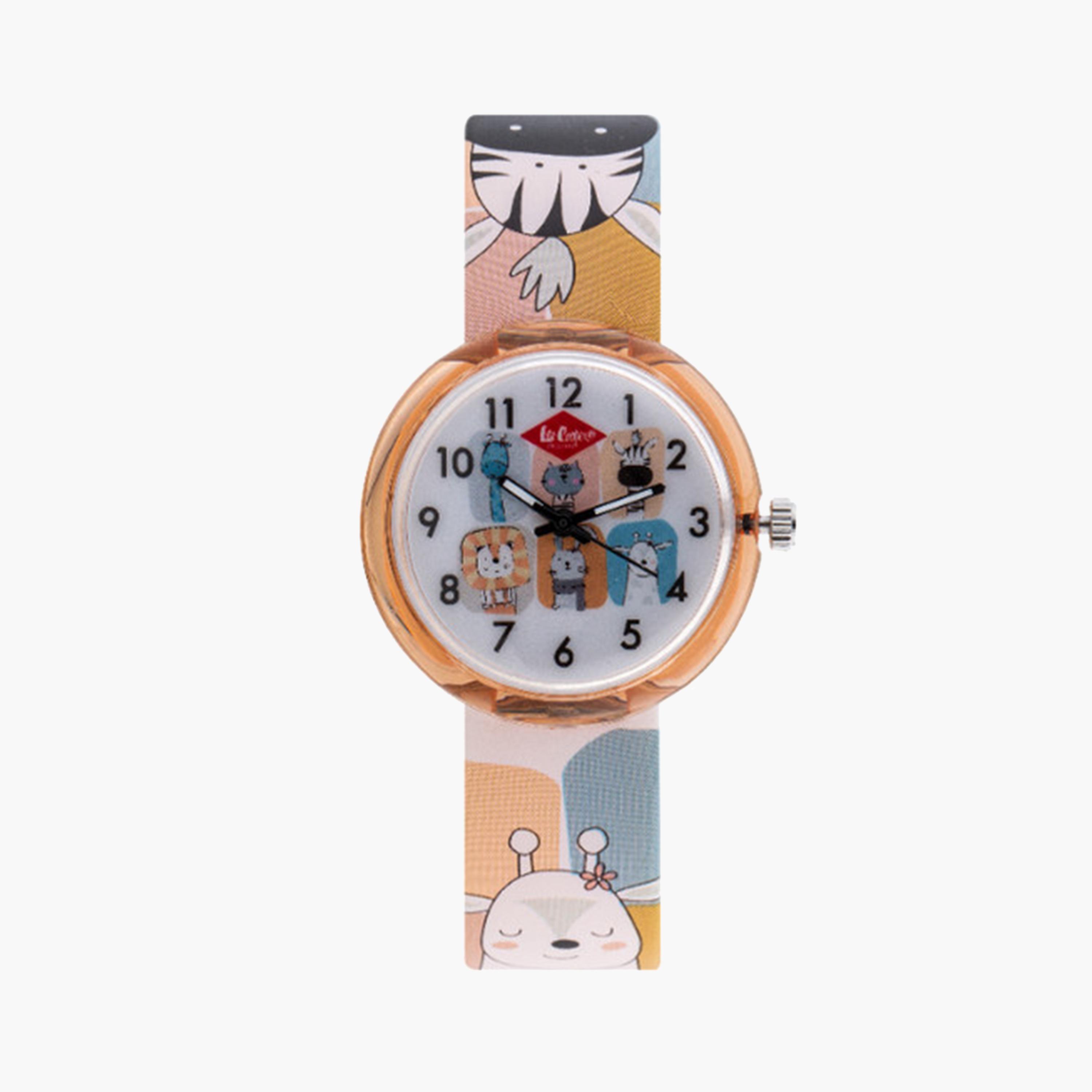 لي كوبر- ساعة تناظرية للأطفال بسوار سيليكون 30 ملم باللون الوردي | LC.K.4.838-girls-accessories-watches-image-1