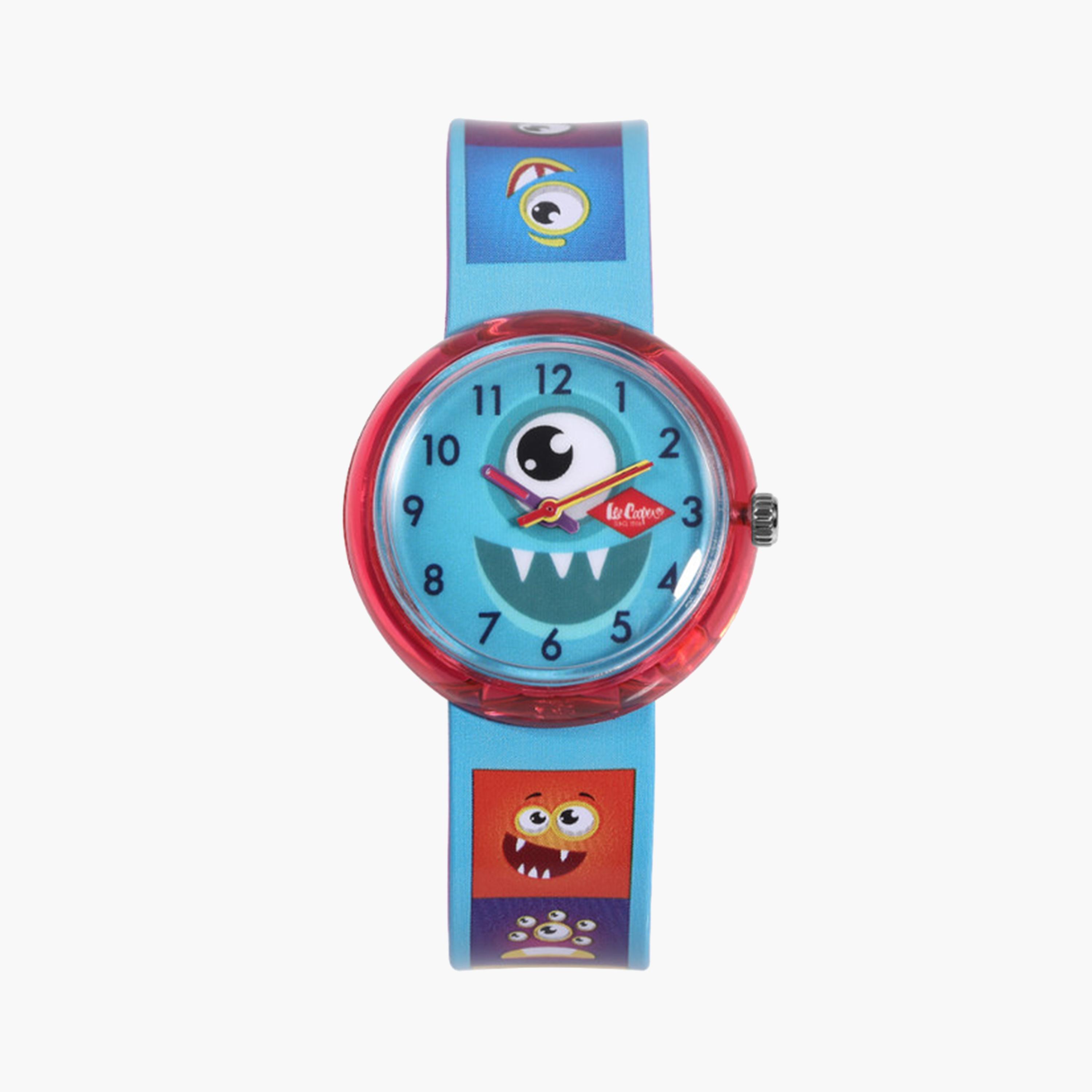 Lee Cooper Kid's 30 MM Blue Analog Silicone Strap Watch | LC.K.4.899-girls-accessories-watches-image-1
