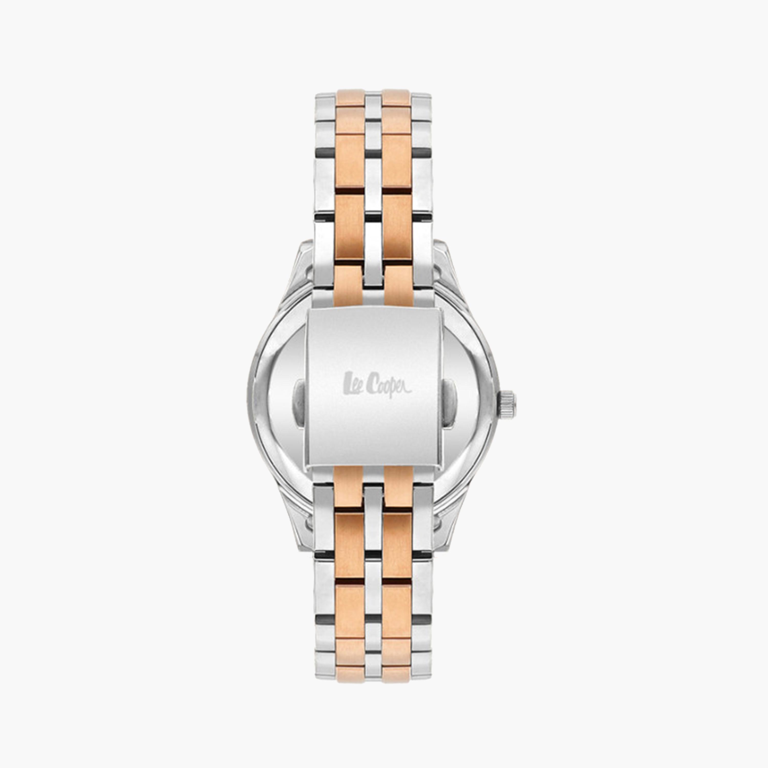 لي كوبر- ساعة تناظرية للنساء بسوار معدني 34 مم باللون الفضي | LC07928.590-women-watchesandjewellery-watches-image-2