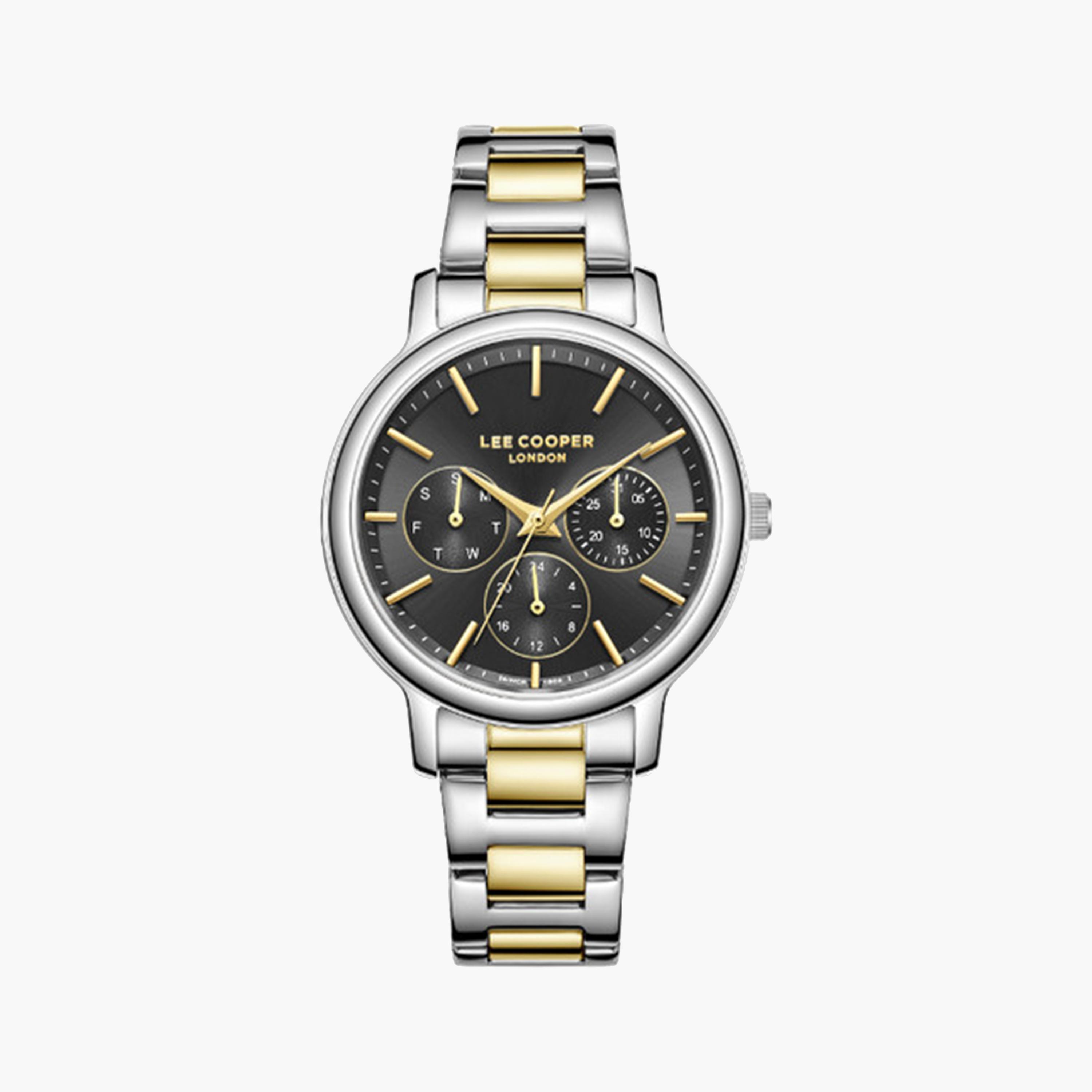 لي كوبر- ساعة كرونوغراف للنساء بسوار معدني متعدد الألوان 35 مم | LC07946.270-women-watchesandjewellery-watches-image-1