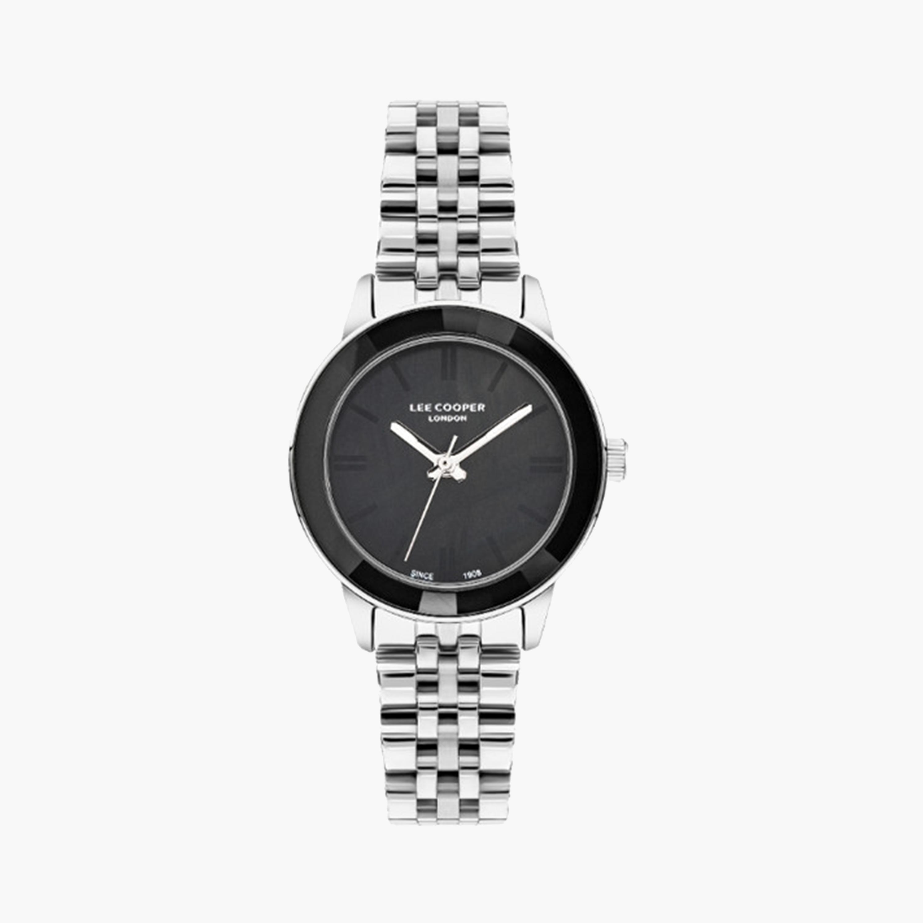 Lee Cooper Women's 30 MM Silver Analog Metal Strap Watch | LC07934.350-women-watchesandjewellery-watches-image-1