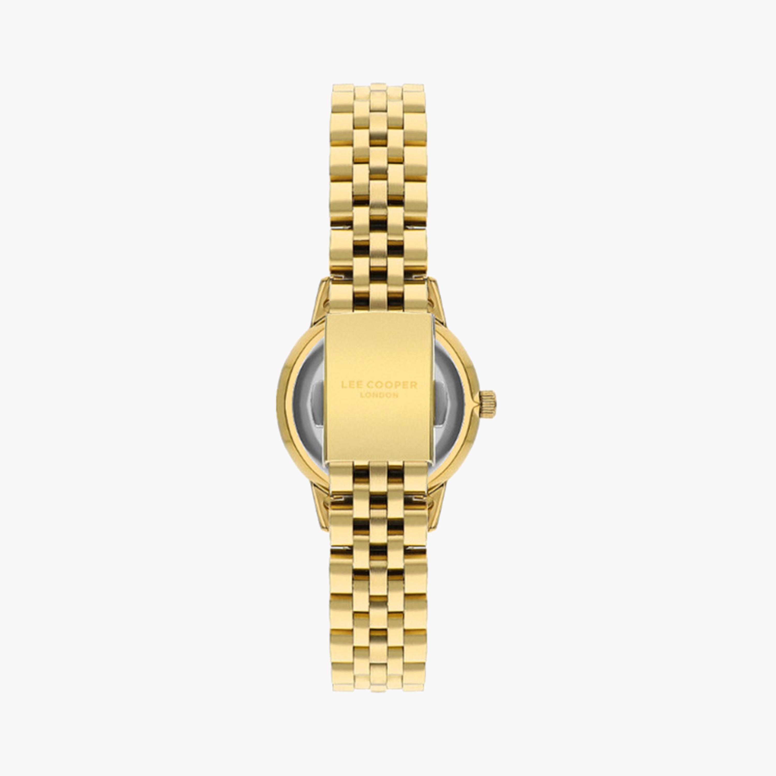 Lee Cooper Women's 30 MM Gold Analog Metal Strap Watch | LC07934.120-women-watchesandjewellery-watches-image-3