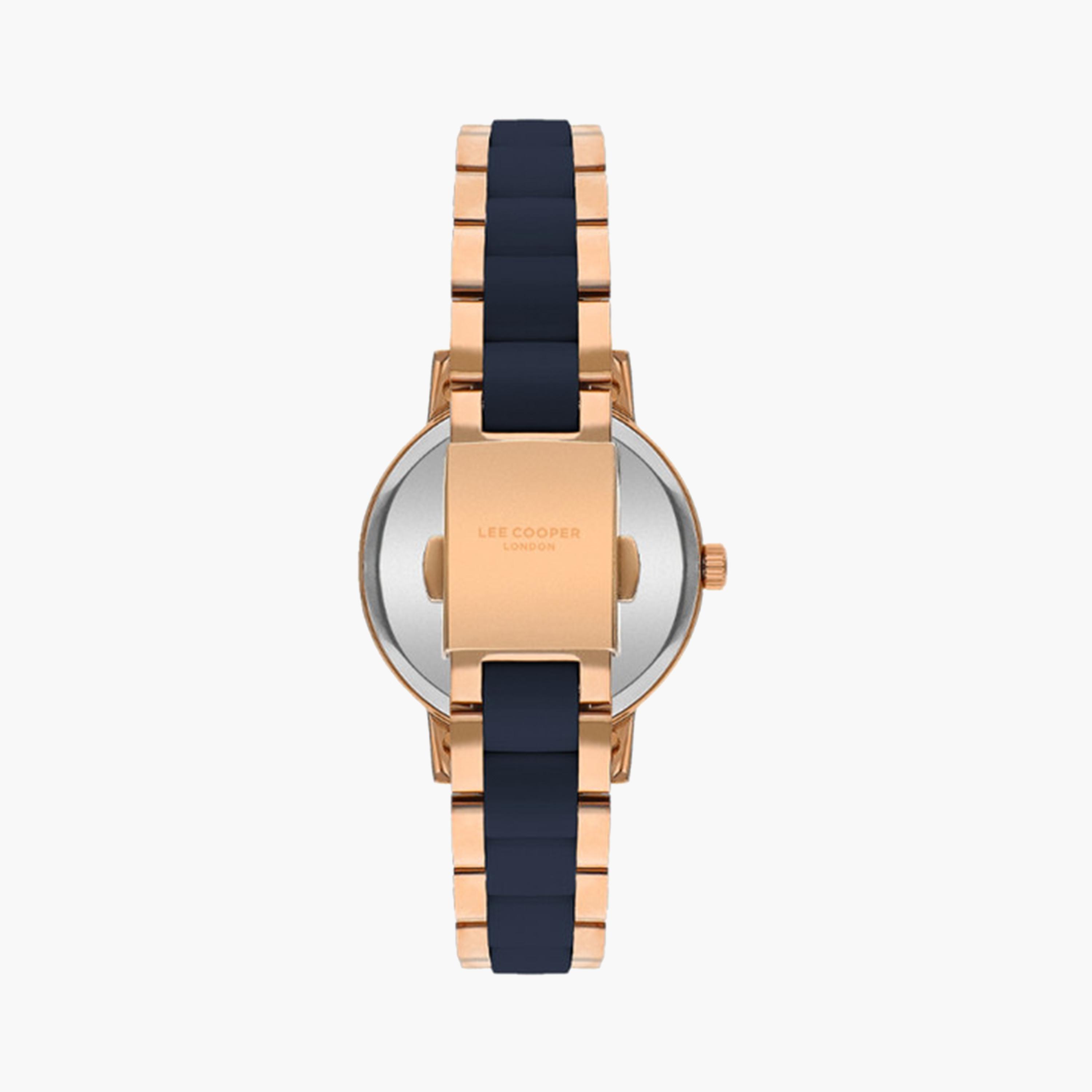 لي كوبر- ساعة كرونوغراف للنساء بقطر 33 ملم من الذهب الوردي وسوار معدني | LC07929.490-women-watchesandjewellery-watches-image-2
