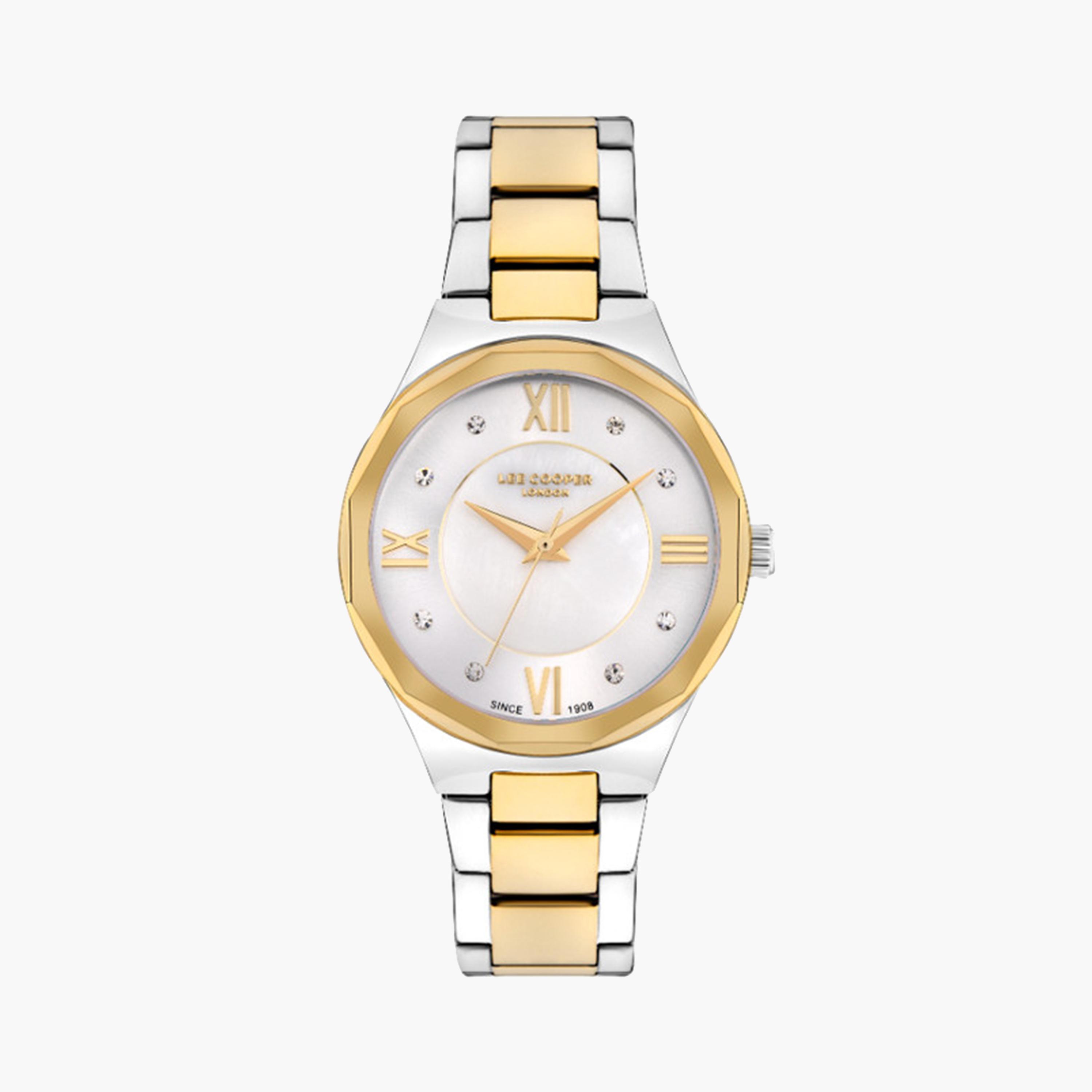لي كوبر- ساعة تناظرية للنساء بسوار معدني 32 ملم متعددة الألوان | LC07922.130-women-watchesandjewellery-watches-image-1