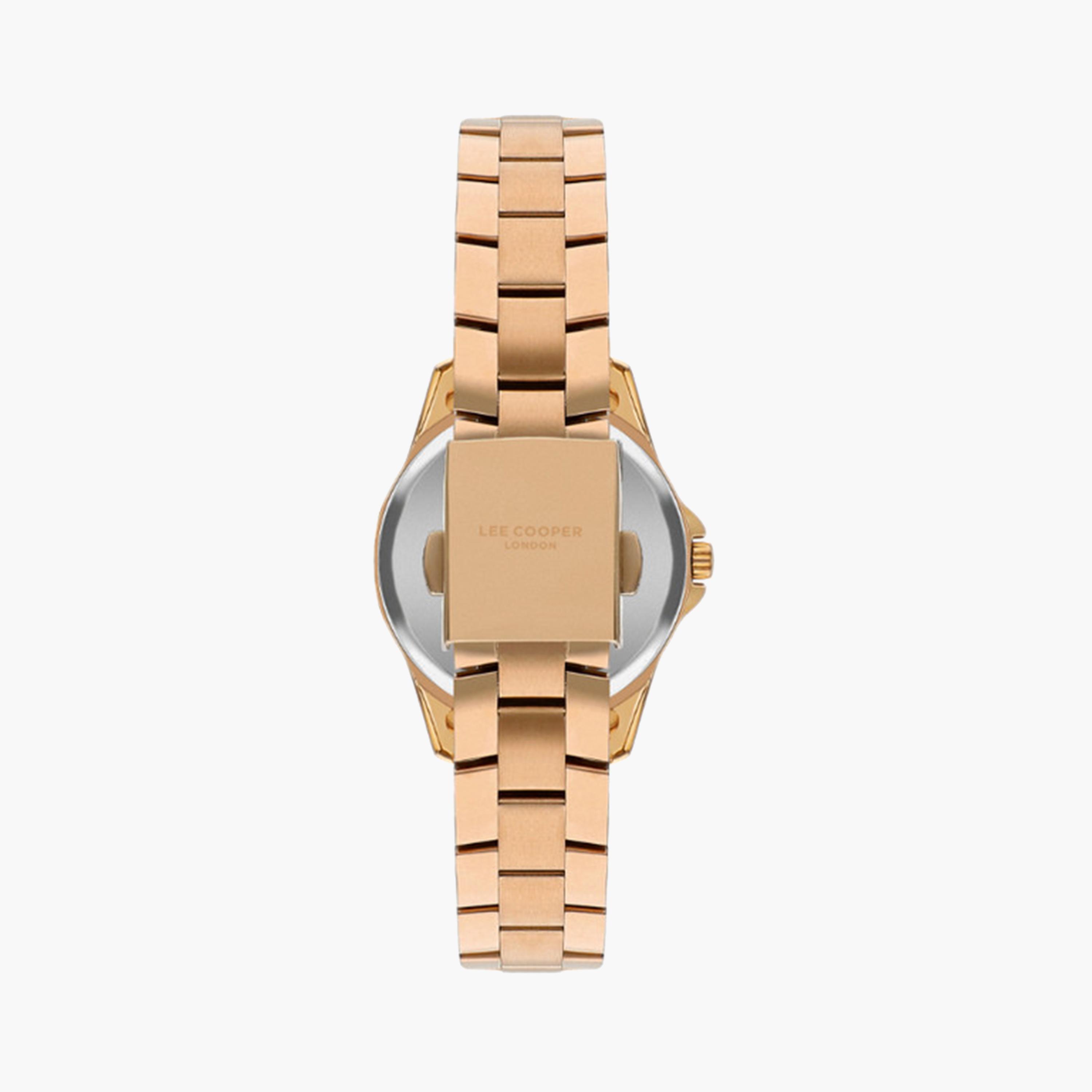 Lee Cooper Women's 34 MM Rose Gold Analog Metal Strap Watch | LC07923.430-women-watchesandjewellery-watches-image-3