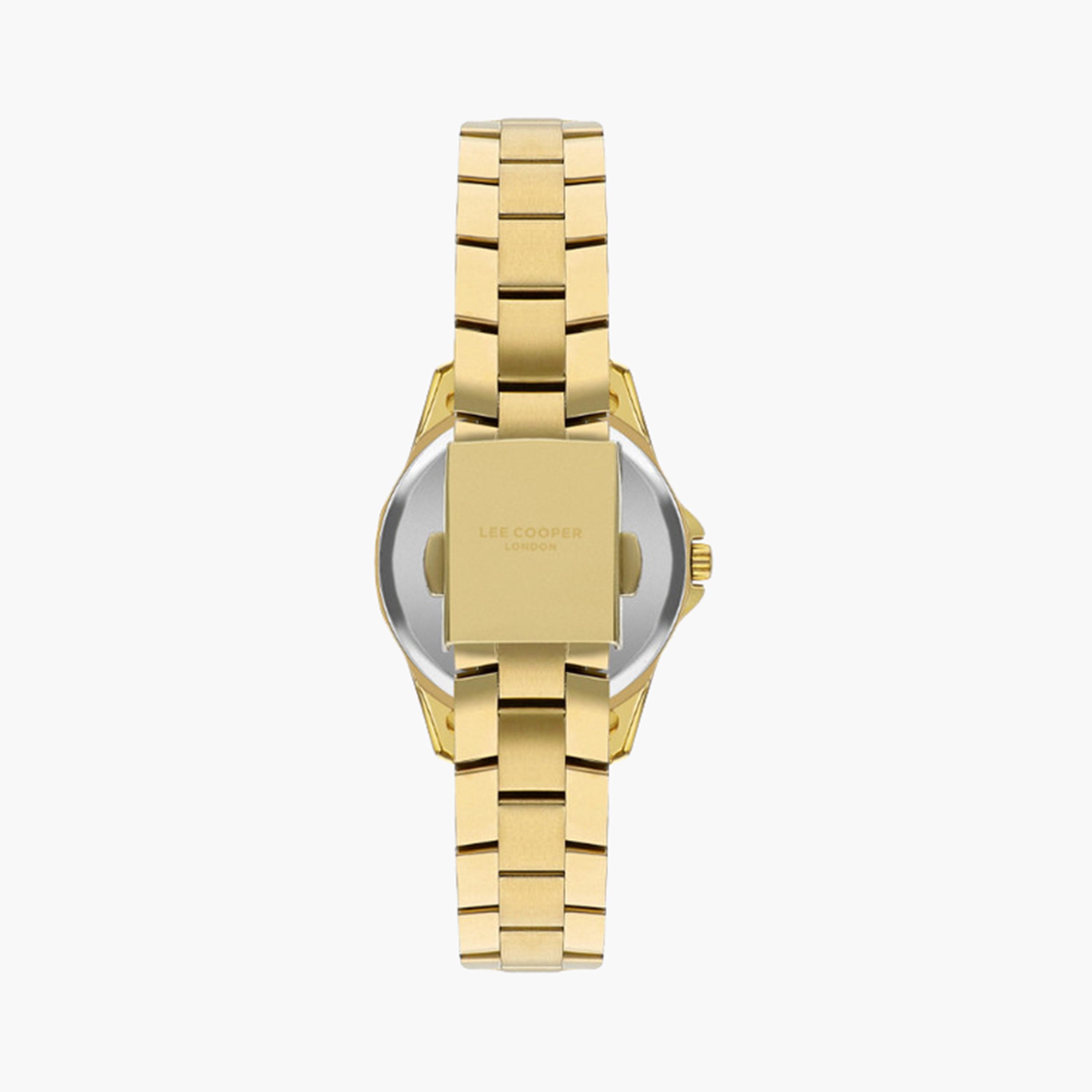Lee Cooper Women's 34 MM Gold Analog Metal Strap Watch | LC07923.130-women-watchesandjewellery-watches-image-3
