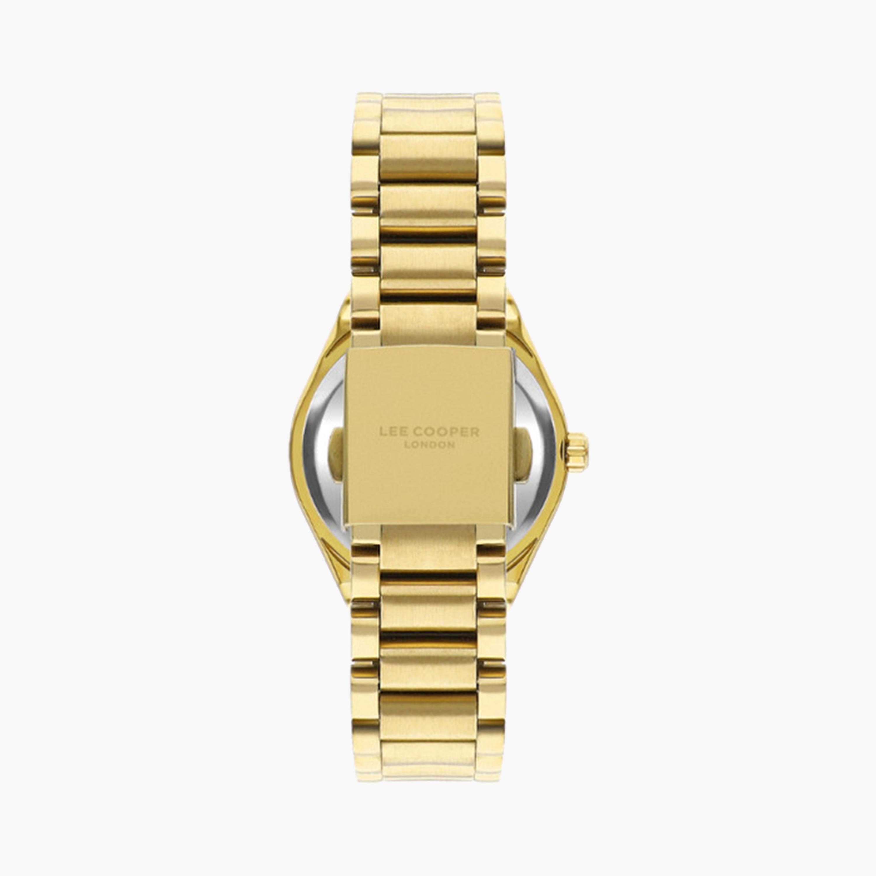 لي كوبر- ساعة تناظرية للنساء 33 ملم بسوار معدني ذهبي | LC07970.120-women-watchesandjewellery-watches-image-3