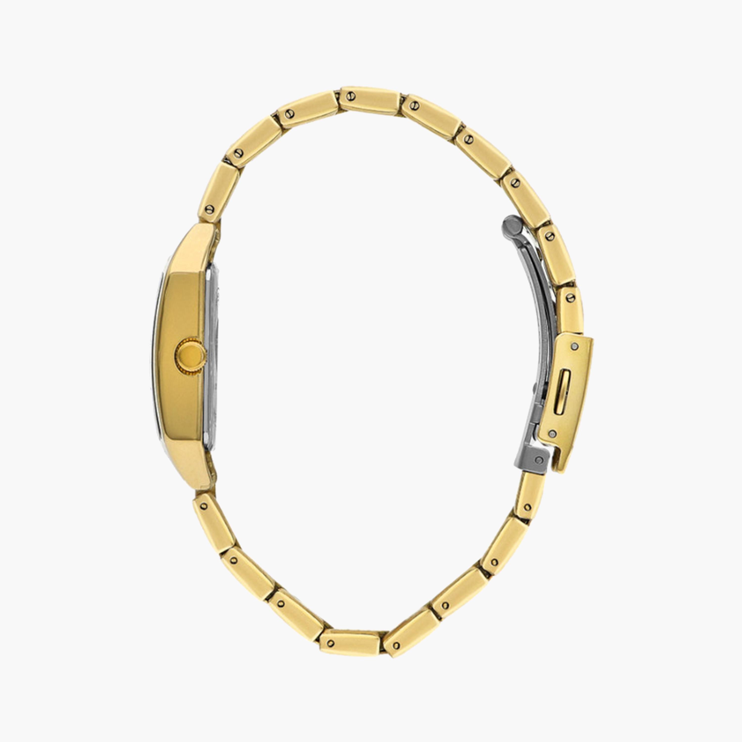 لي كوبر- ساعة تناظرية للنساء بحزام معدني ذهبي مقاس 20 مم | LC07924.120-women-watchesandjewellery-watches-image-2