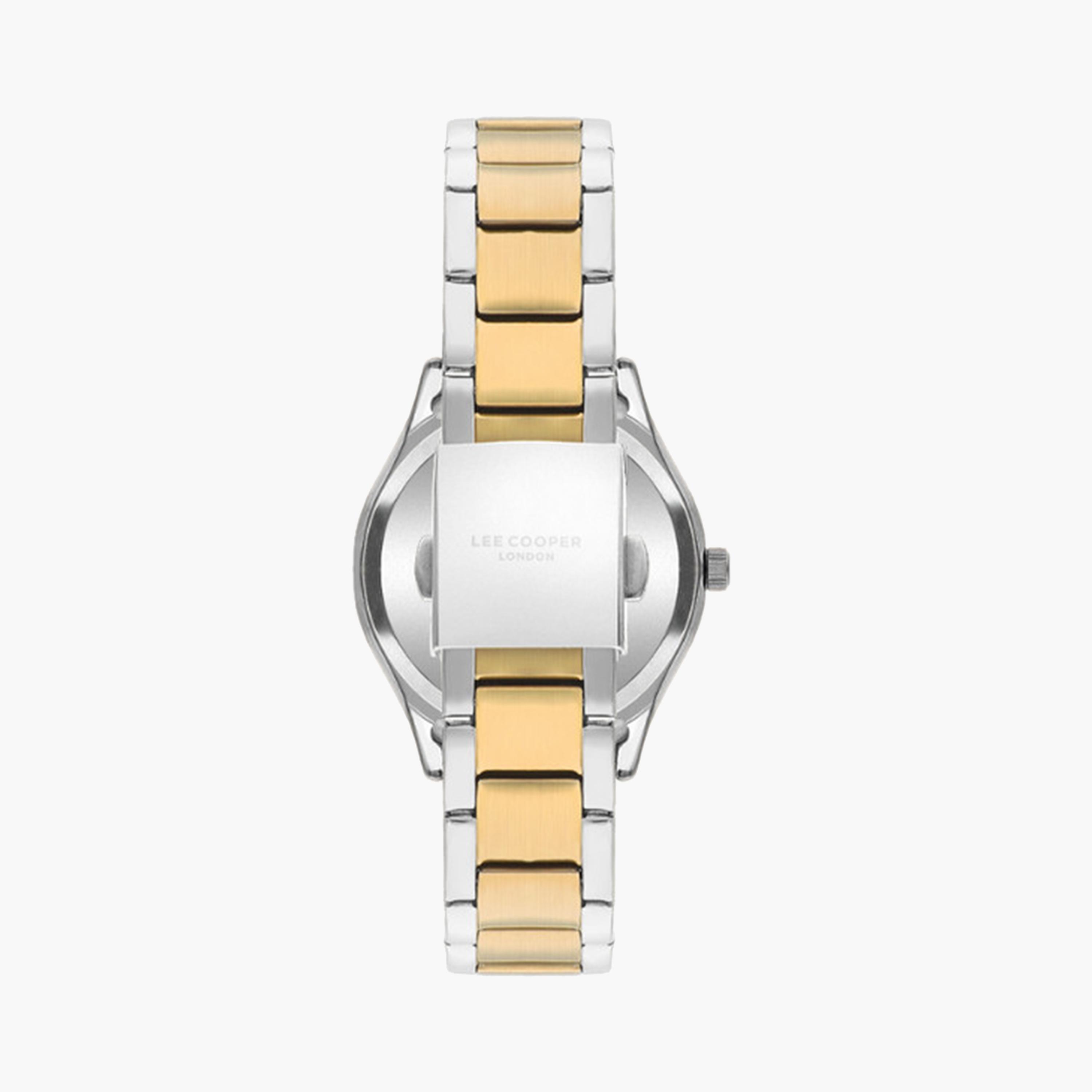Lee Cooper Women's 34 MM Dual Tone Analog Metal Strap Watch | LC07958.270-women-watchesandjewellery-watches-image-3