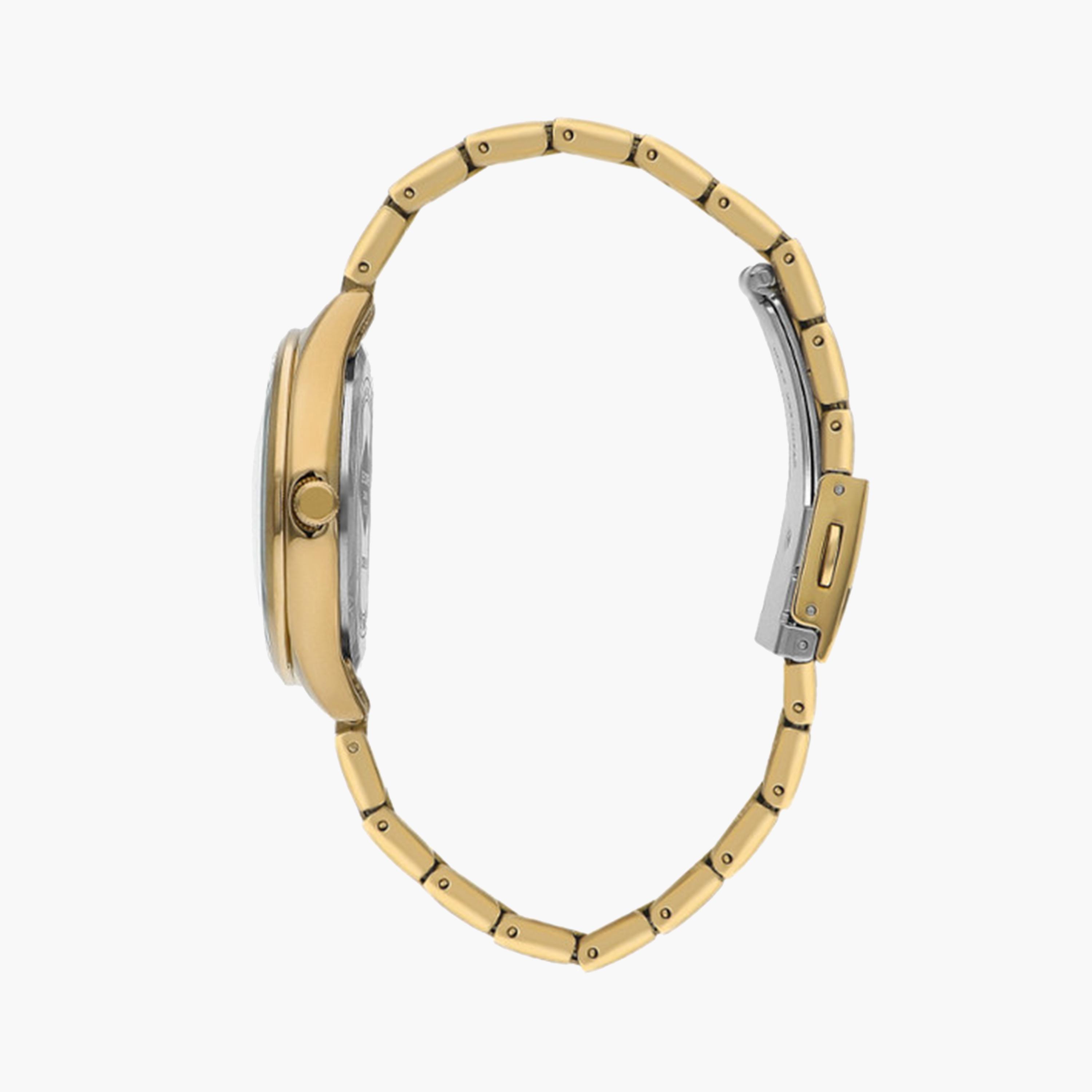 لي كوبر- ساعة تناظرية للنساء 34 ملم بسوار معدني ذهبي | LC07958.130-women-watchesandjewellery-watches-image-2