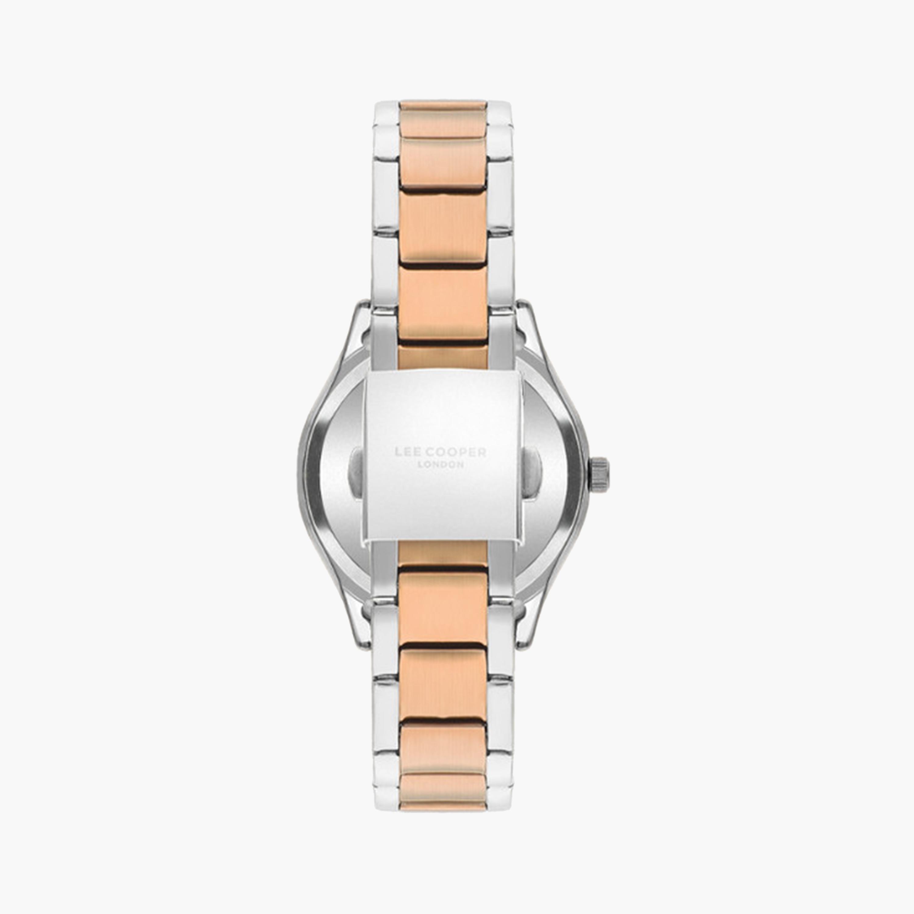 Lee Cooper Women's 34 MM Dual Tone Analog Metal Strap Watch | LC07958.510-women-watchesandjewellery-watches-image-2