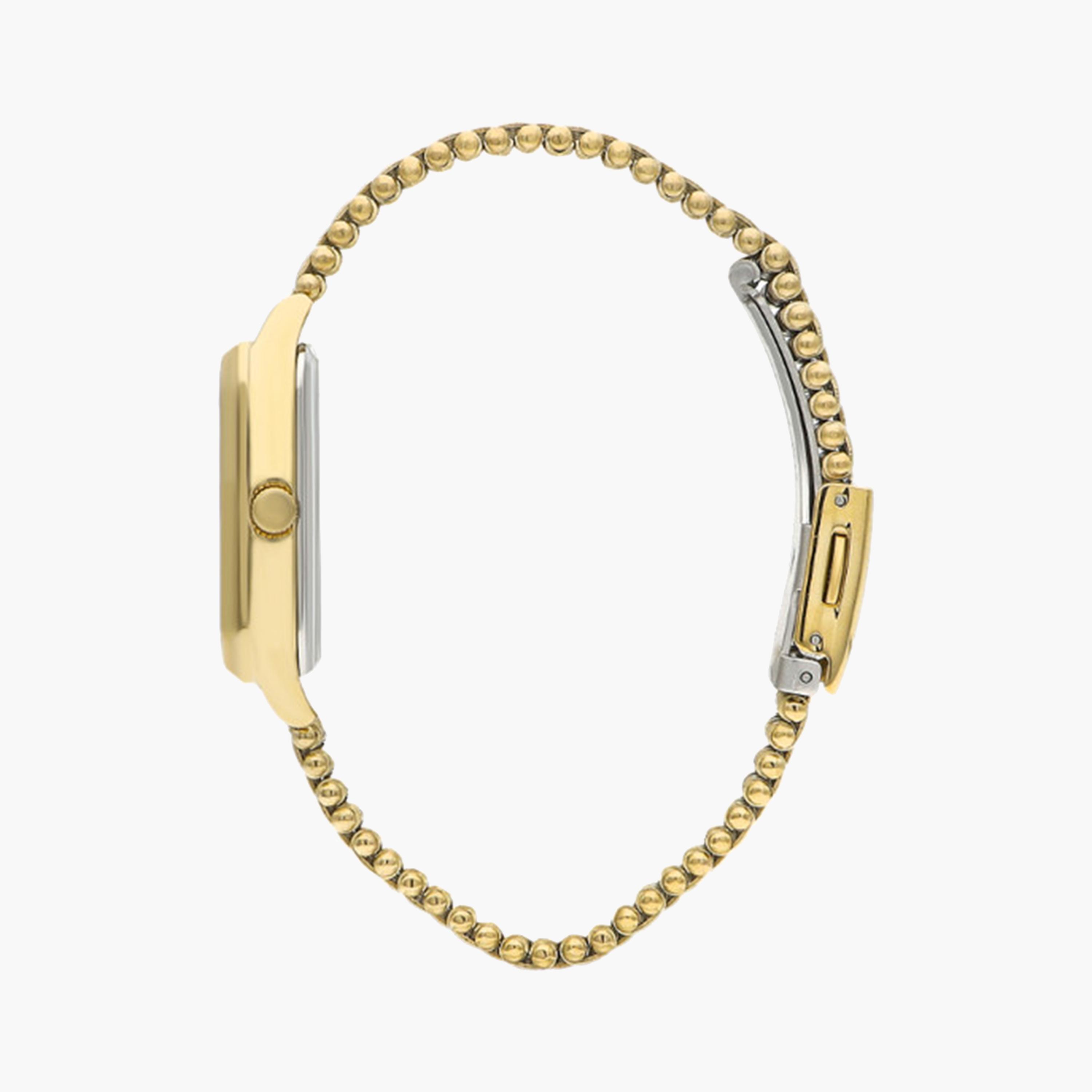 لي كوبر- ساعة تناظرية للنساء بسوار معدني 29 ملم باللون الذهبي | LC07957.110-women-watchesandjewellery-watches-image-2