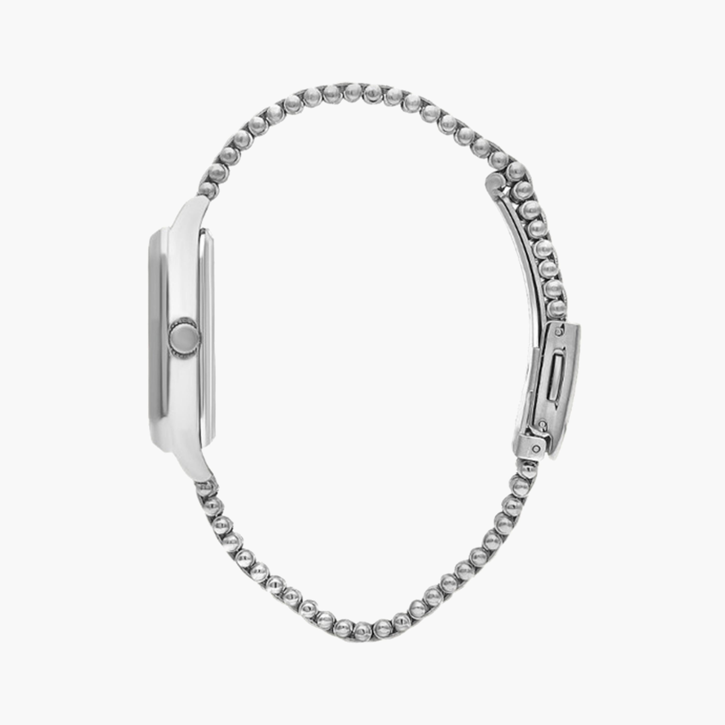 لي كوبر- ساعة تناظرية للنساء بسوار معدني 29 ملم باللون الفضي | LC07957.230-women-watchesandjewellery-watches-image-2