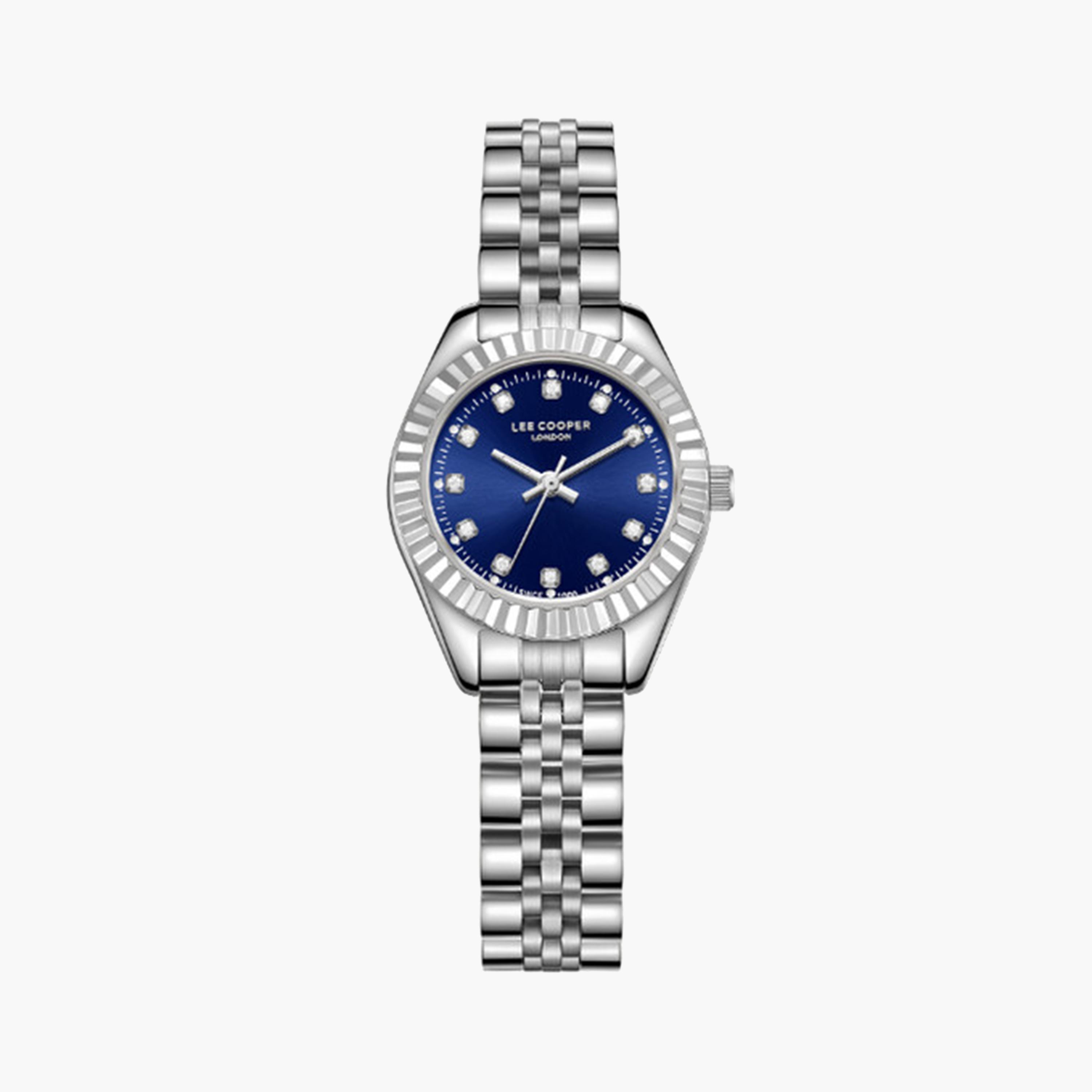 Lee Cooper Women's 28 MM Silver Analog Metal Strap Watch | LC07956.390-women-watchesandjewellery-watches-image-1
