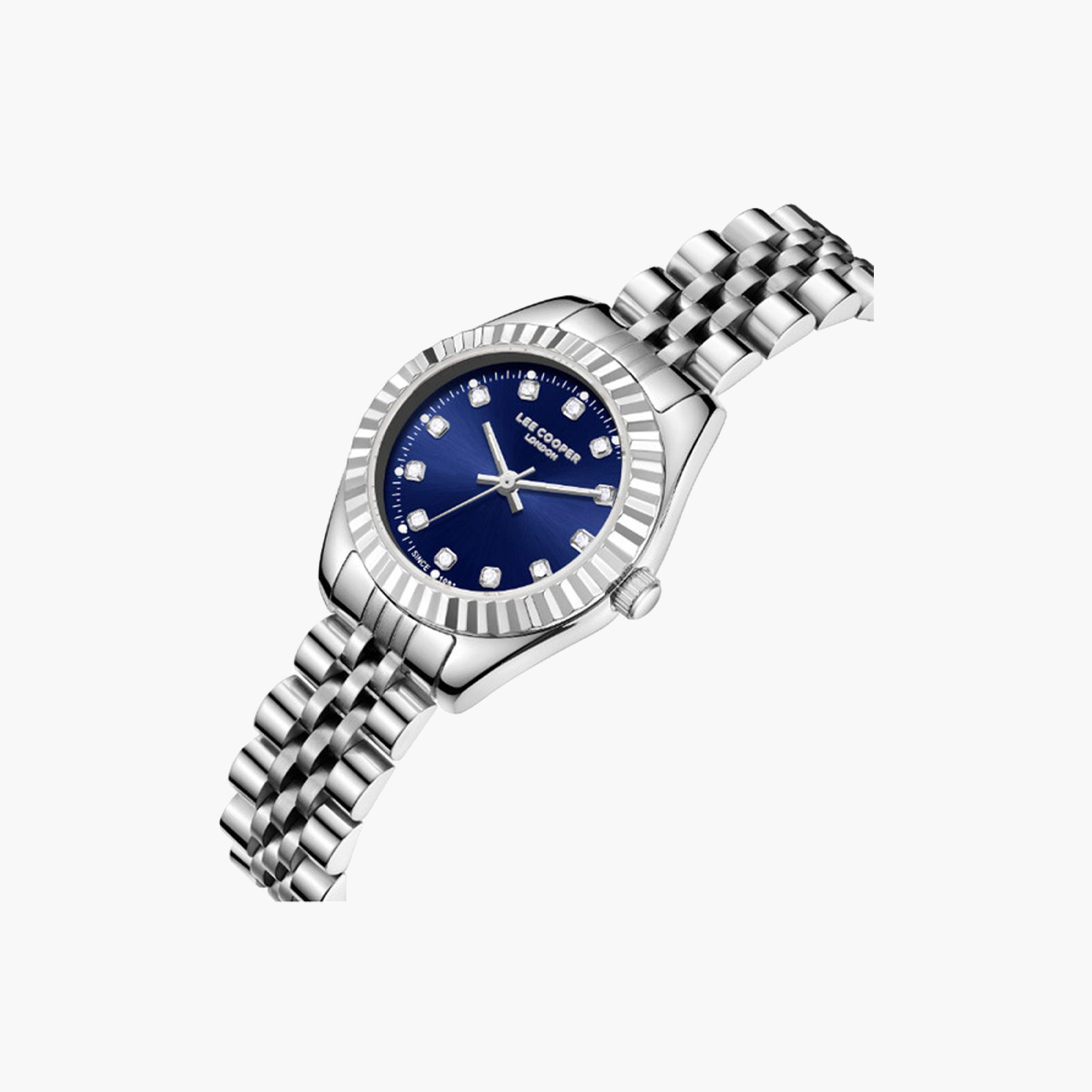 Lee Cooper Women's 28 MM Silver Analog Metal Strap Watch | LC07956.390-women-watchesandjewellery-watches-image-2