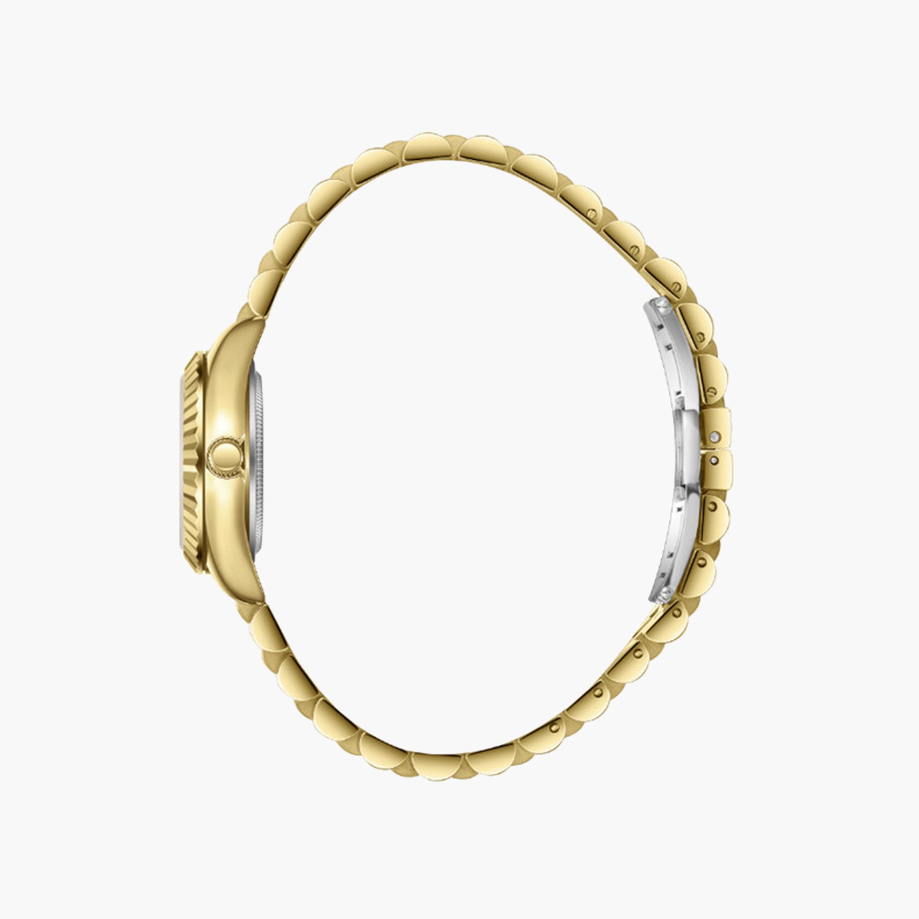 لي كوبر- ساعة تناظرية للنساء بسوار معدني ذهبي مقاس 28 ملم | LC07956.120-women-watchesandjewellery-watches-image-3