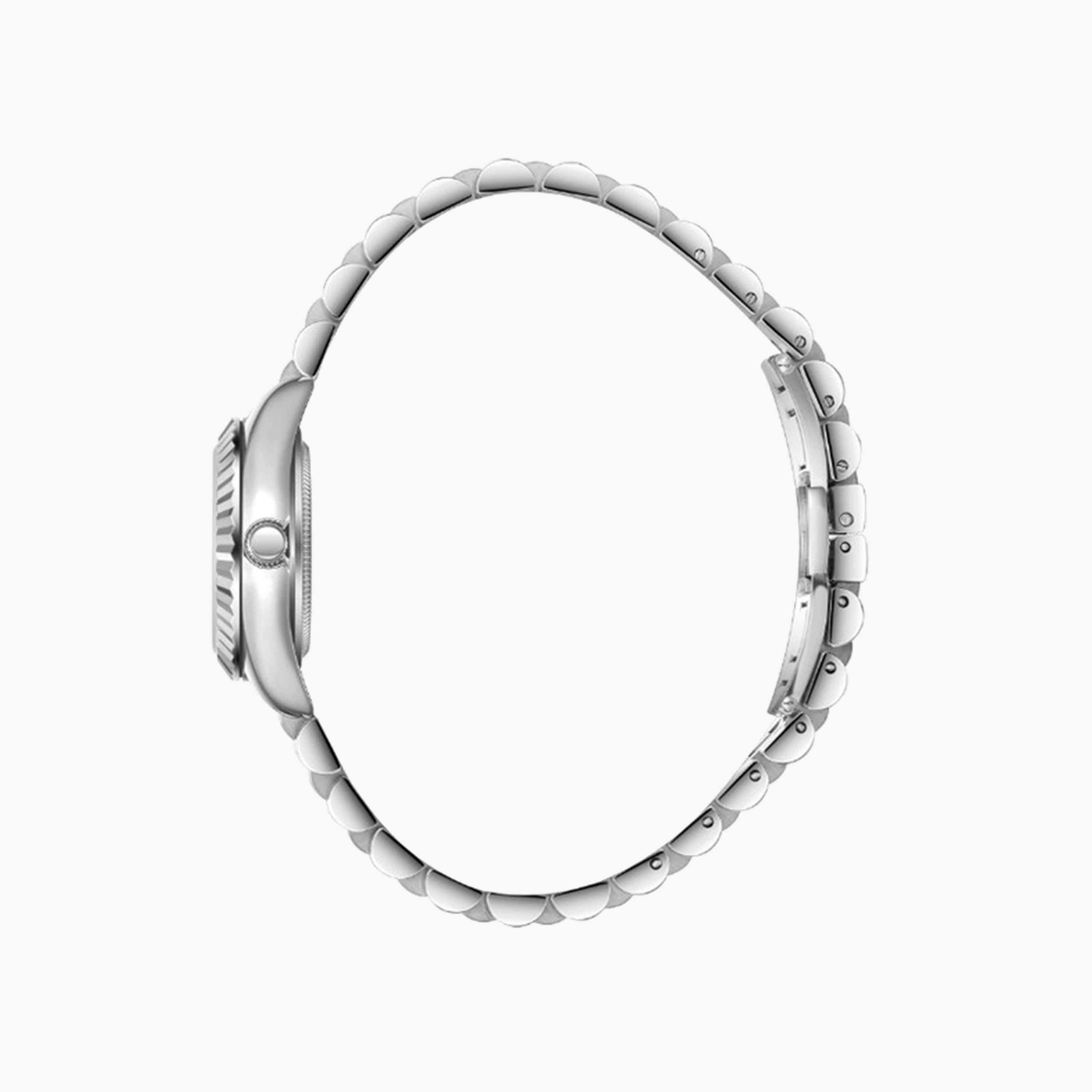 لي كوبر- ساعة تناظرية للنساء بسوار معدني 28 ملم فضية أنالوج | LC07956.350-women-watchesandjewellery-watches-image-3