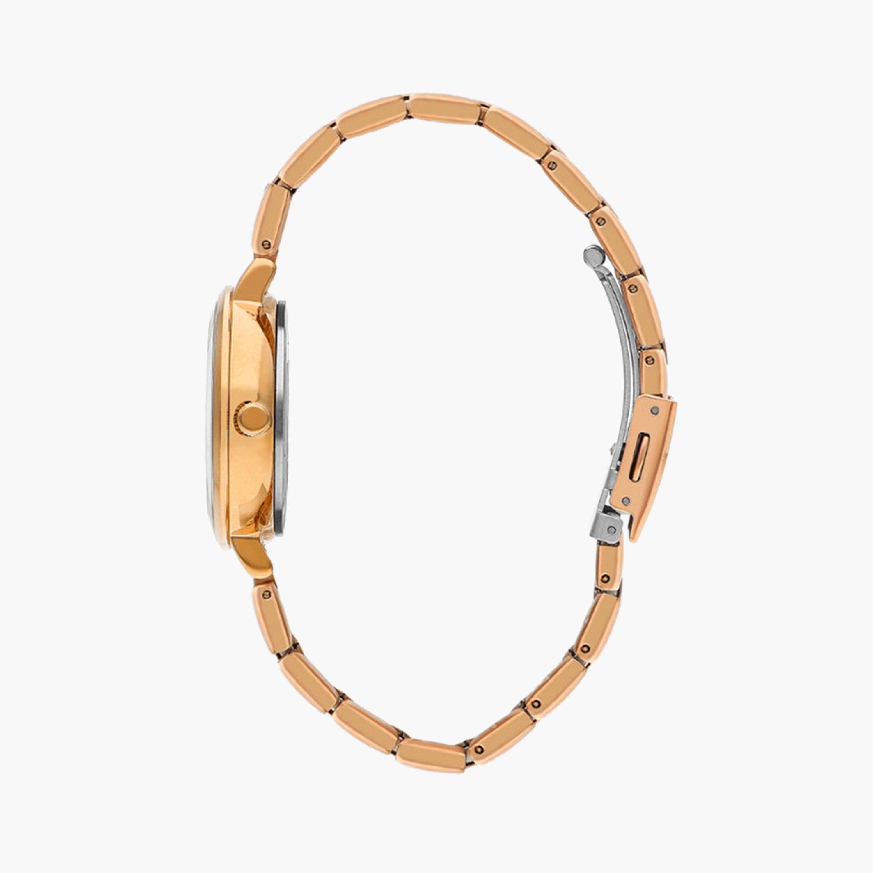 لي كوبر- ساعة تناظرية للنساء بسوار معدني 32 ملم ذهبية وردية | LC07972.410-women-watchesandjewellery-watches-image-2