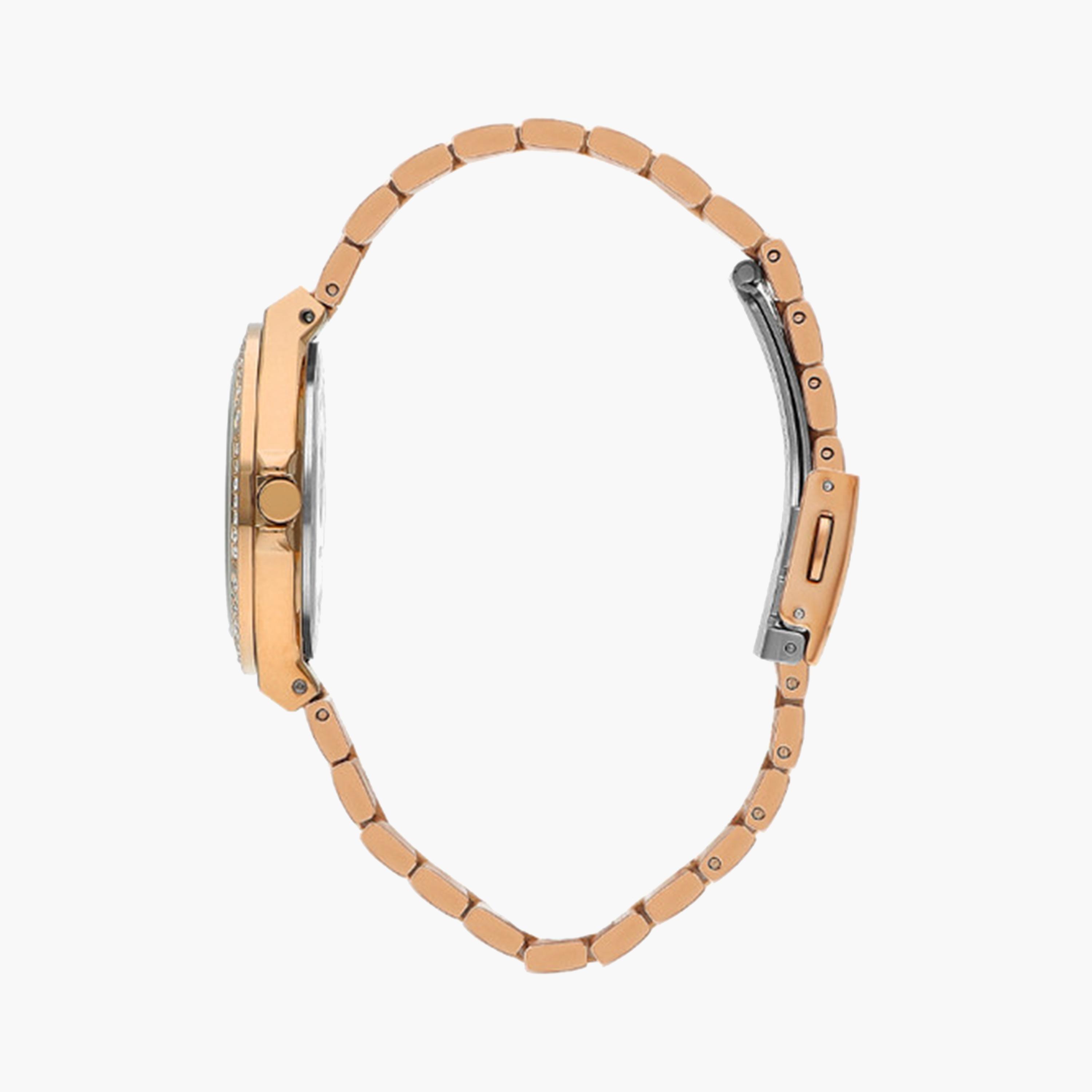 لي كوبر- ساعة تناظرية للنساء بسوار معدني 34 مم باللون الذهبي الوردي | LC07969.490-women-watchesandjewellery-watches-image-2