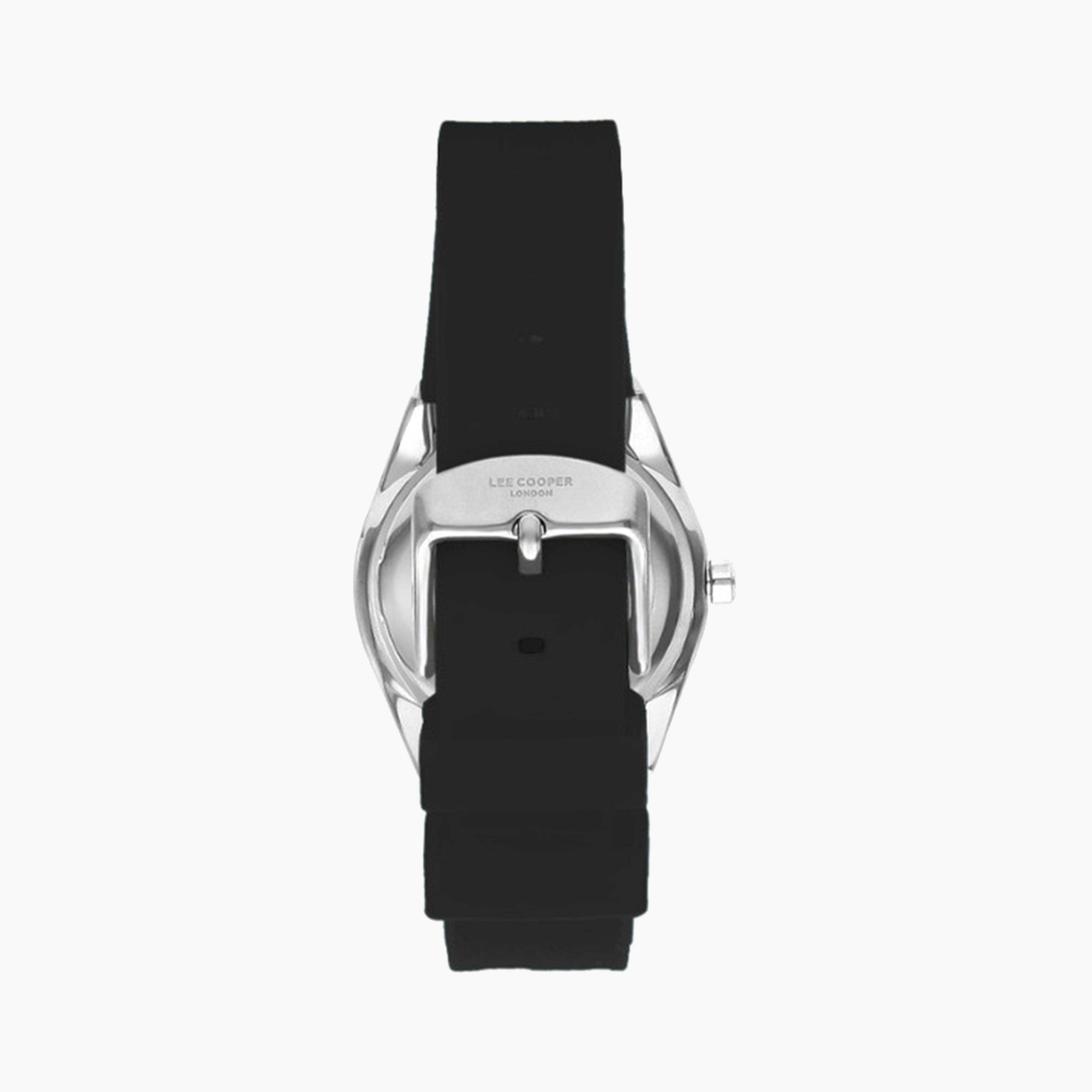 Lee Cooper Women's 34 MM Black Analog Silicone Strap Watch | LC07937.351-women-watchesandjewellery-watches-image-3