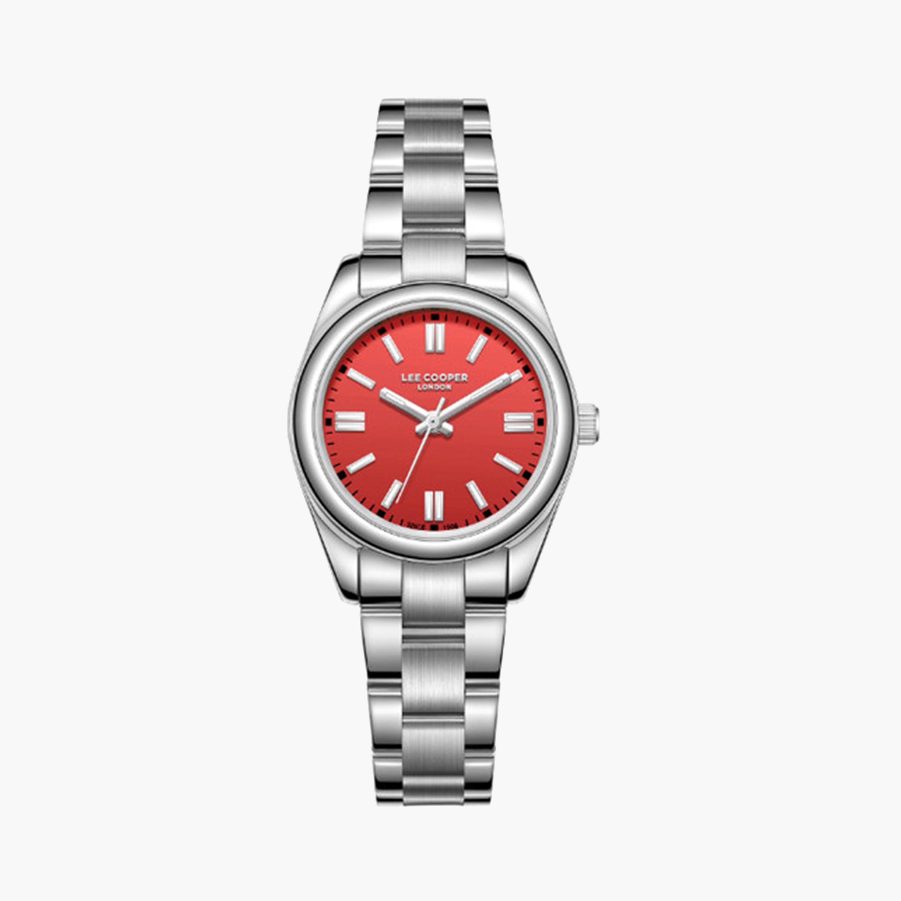 Lee Cooper Women's 28 MM Silver Analog Metal Strap Watch | LC07962.380-women-watchesandjewellery-watches-image-1