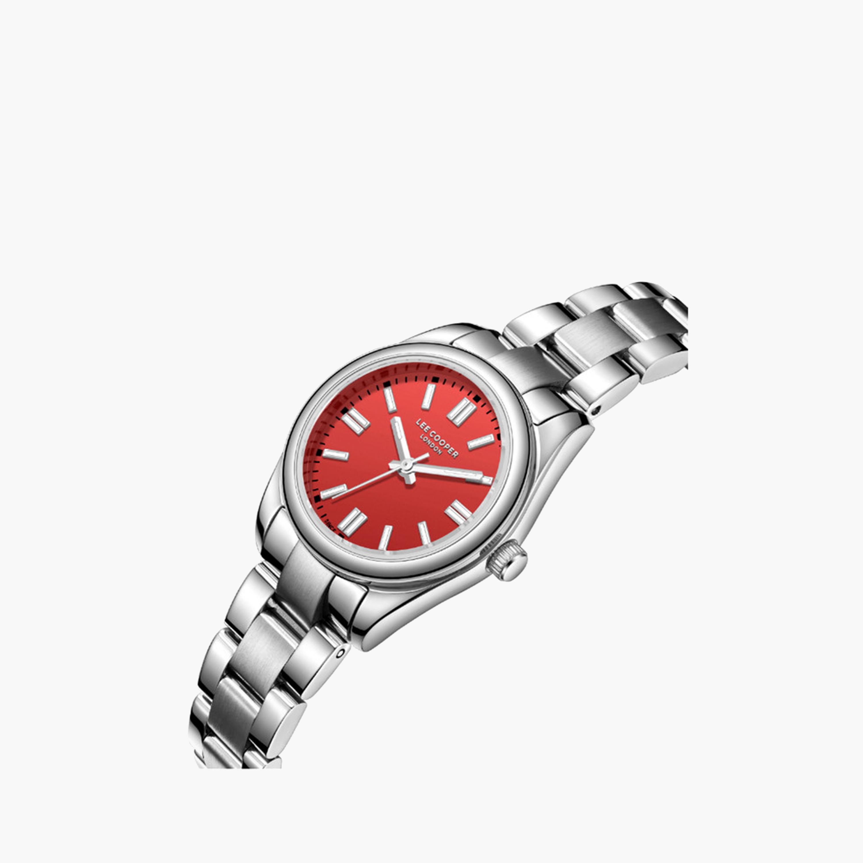 Lee Cooper Women's 28 MM Silver Analog Metal Strap Watch | LC07962.380-women-watchesandjewellery-watches-image-2
