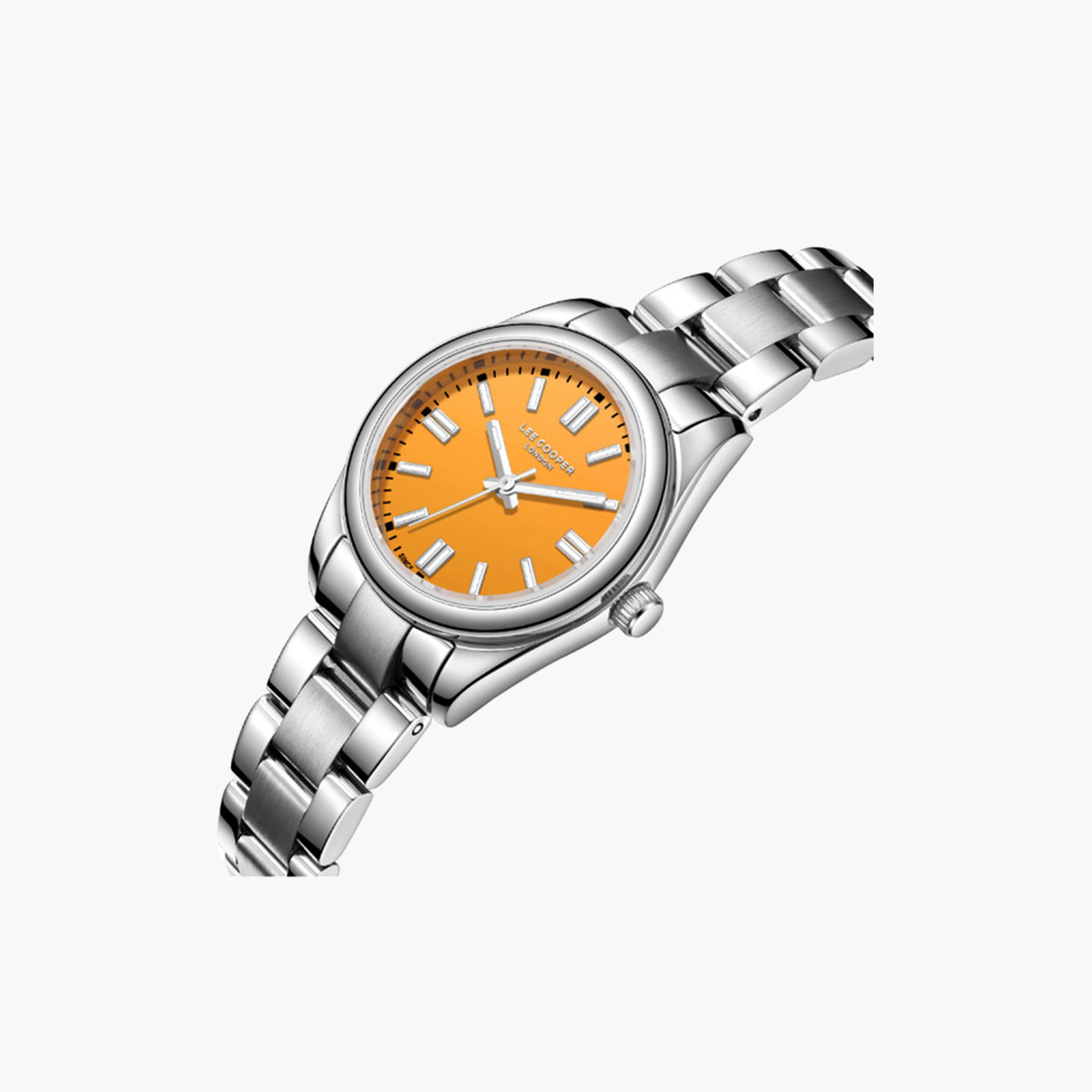 لي كوبر- ساعة تناظرية للنساء بسوار معدني 28 ملم فضية أنالوج | LC07962.310-women-watchesandjewellery-watches-image-2