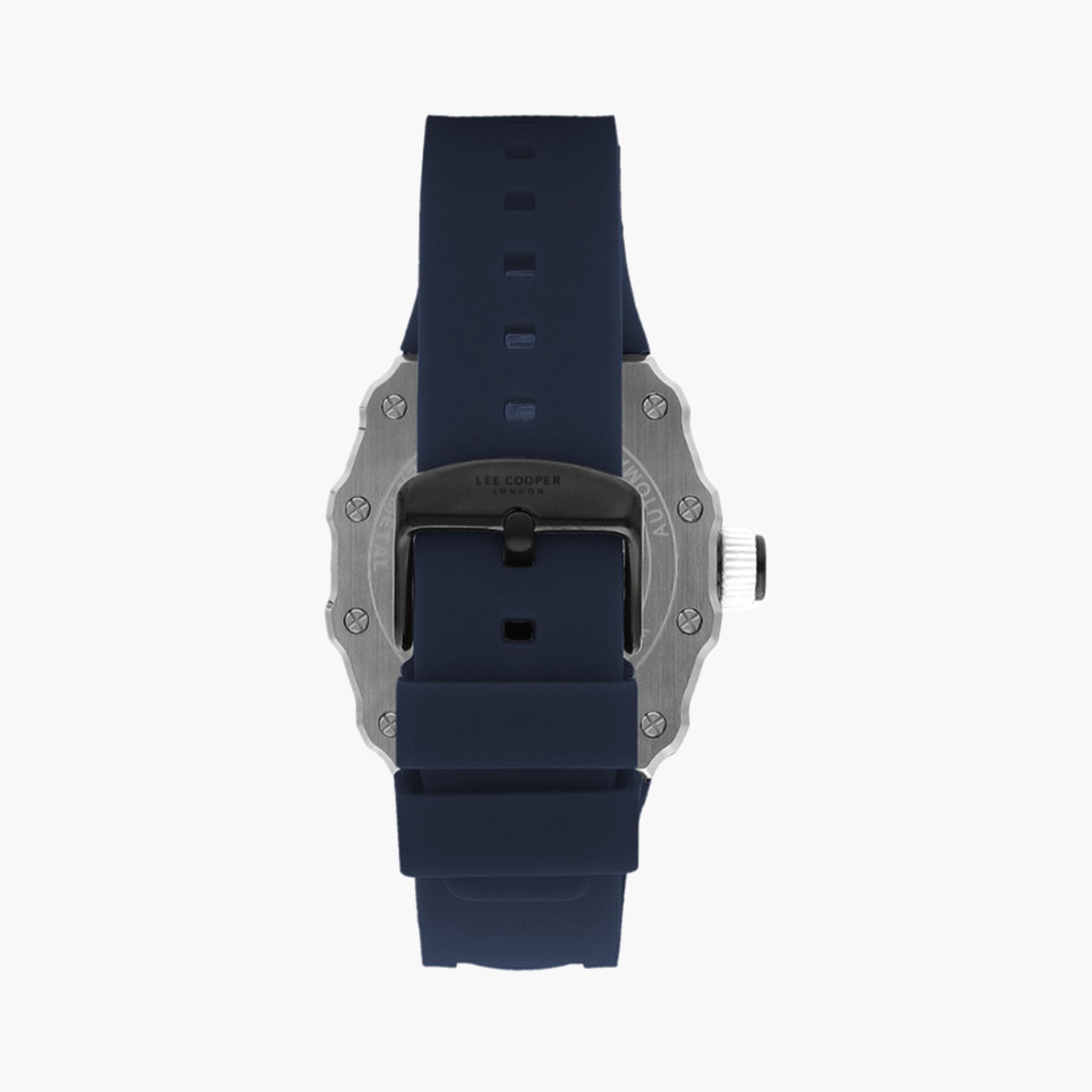 لي كوبر- ساعة اوتوماتيكية زرقاء للرجال مقاس 45 ملم بحزام سيليكون | LC07980.999-men-watchesandjewellery-watches-image-3
