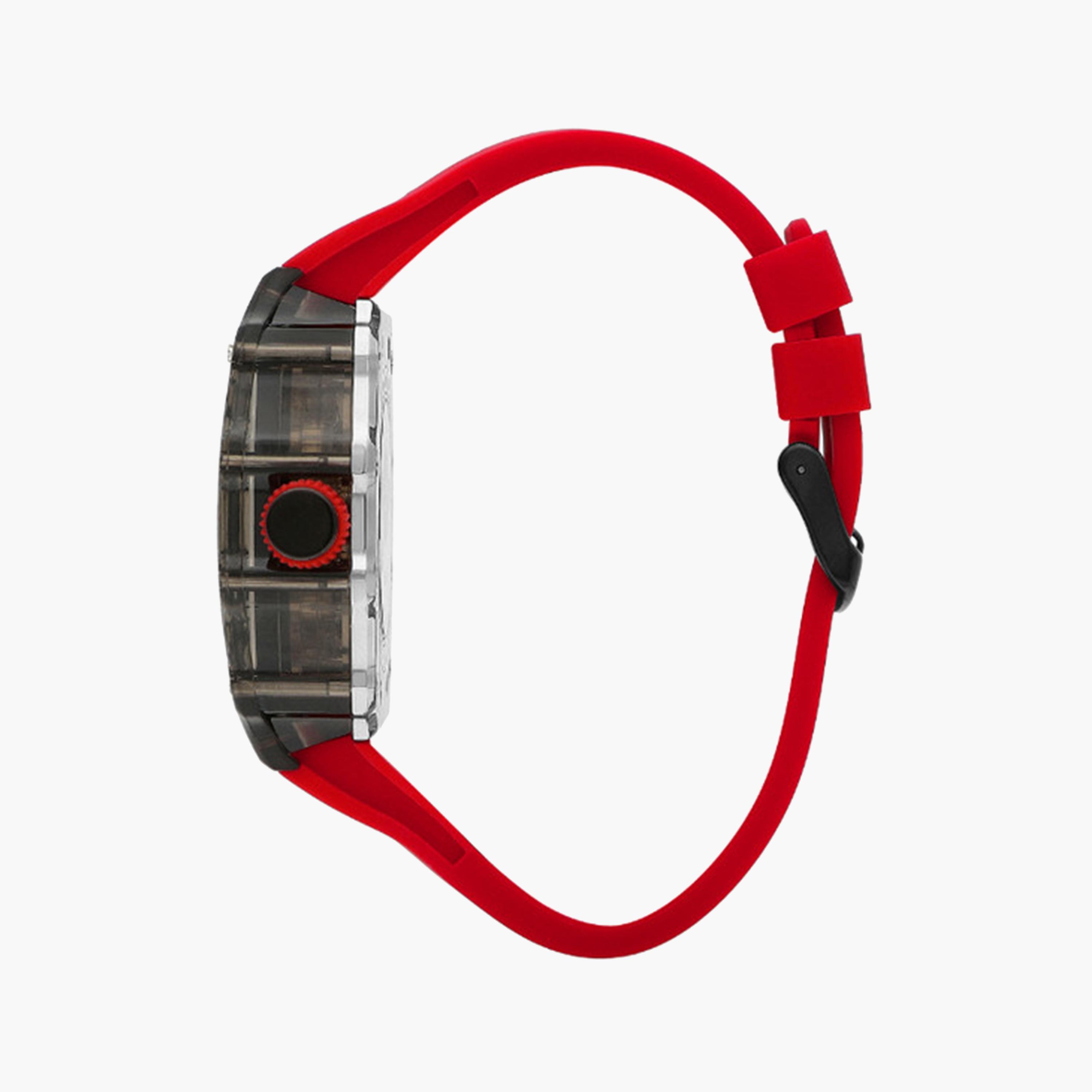 لي كوبر- ساعة اوتوماتيكية للرجال 45 ملم حمراء بحزام سيليكون | LC07980.658-men-watchesandjewellery-watches-image-2