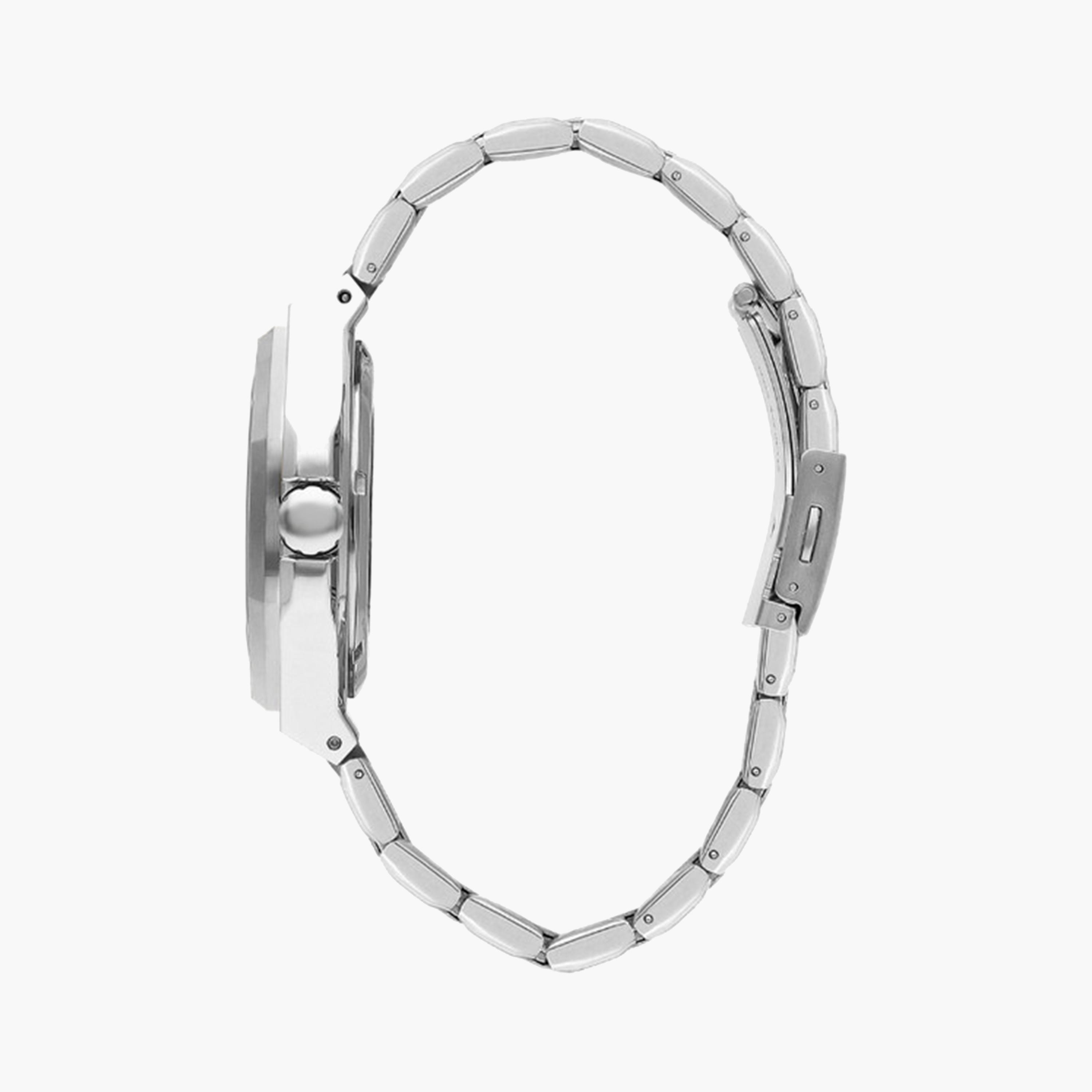 Lee Cooper Men's 43 MM Silver Automatic Metal Strap Watch | LC07977.350-men-watchesandjewellery-watches-image-2