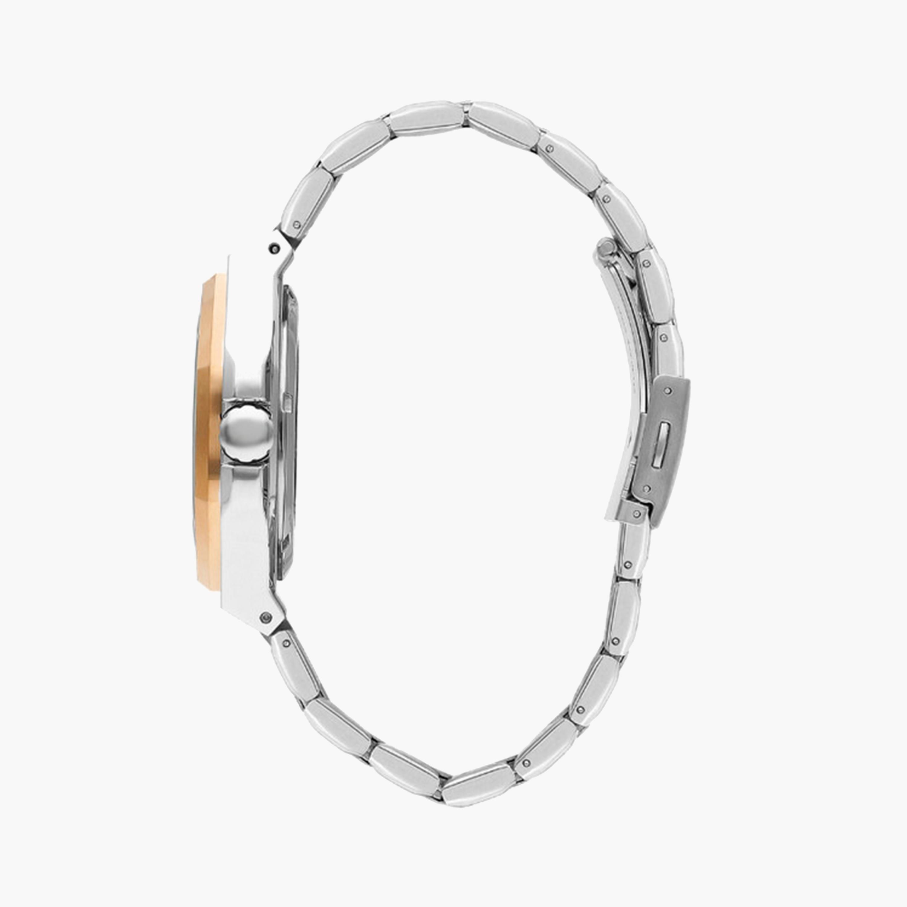 لي كوبر- ساعة اوتوماتيكية للرجال 43 ملم فضية بحزام معدني | LC07977.530-men-watchesandjewellery-watches-image-2