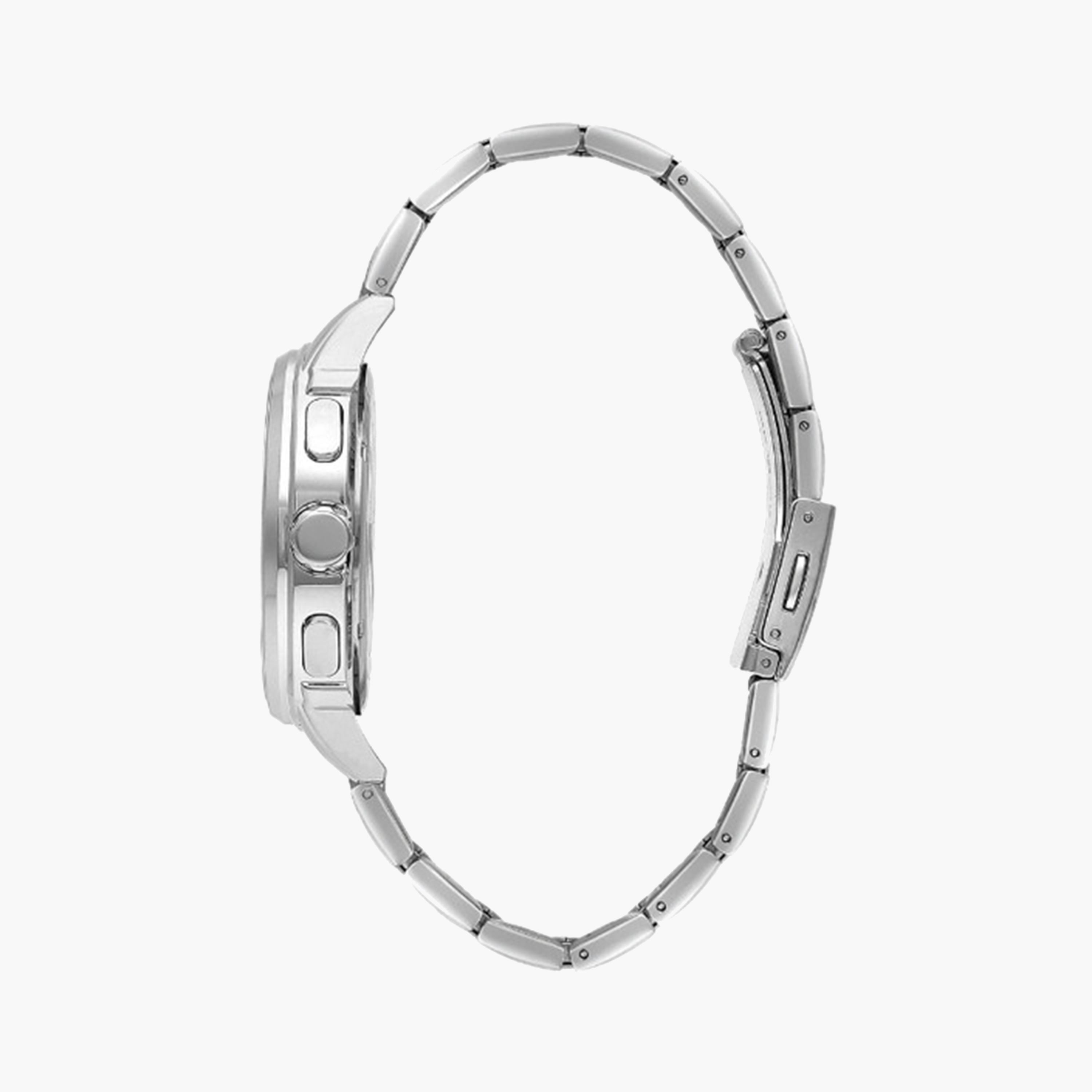Lee Cooper Men's 44 MM Silver Chronograph Metal Strap Watch | LC07925.310-men-watchesandjewellery-watches-image-2