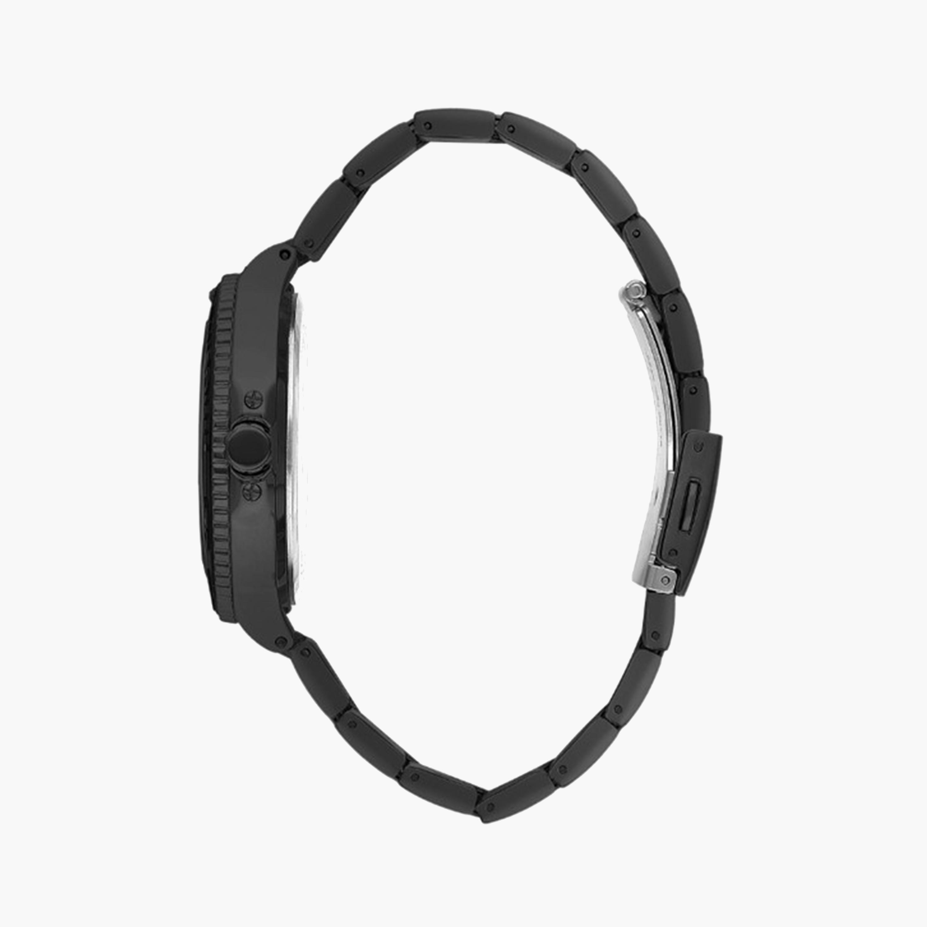 Lee Cooper Men's 44 MM Black Analog Metal Strap Watch | LC07945.650-men-watchesandjewellery-watches-image-2