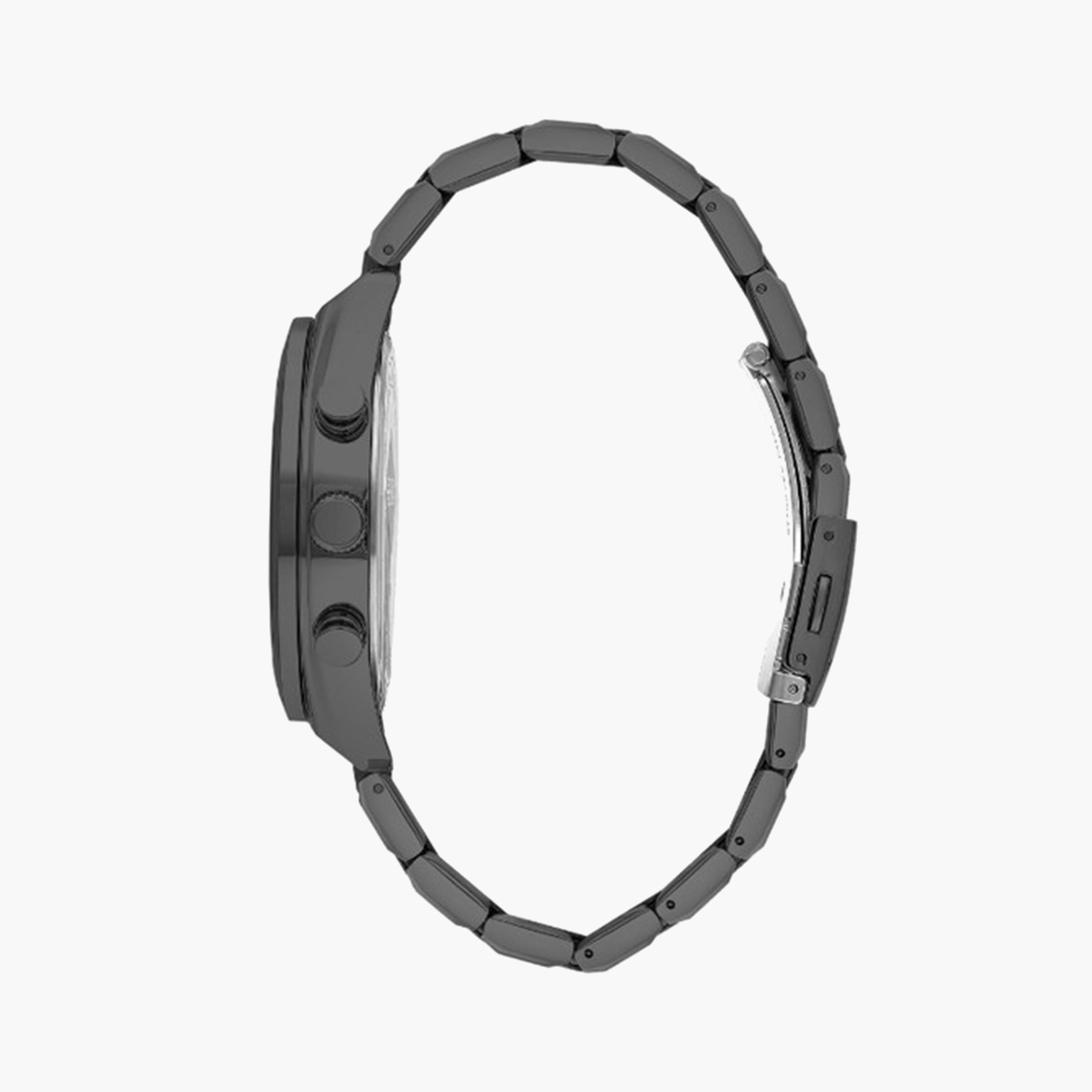 Lee Cooper Men's 45 MM Grey Chronograph Metal Strap Watch | LC07947.090-men-watchesandjewellery-watches-image-2