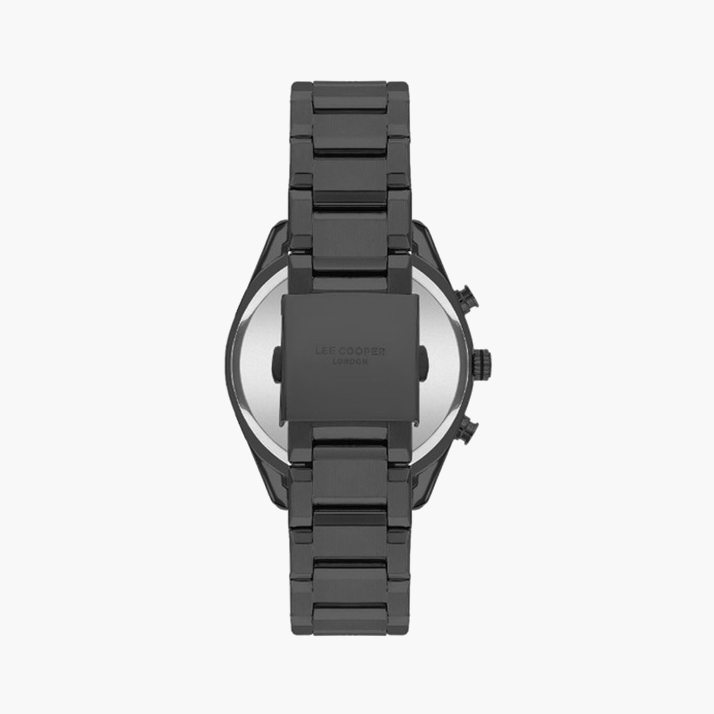 Lee Cooper Men's 45 MM Grey Chronograph Metal Strap Watch | LC07947.090-men-watchesandjewellery-watches-image-3