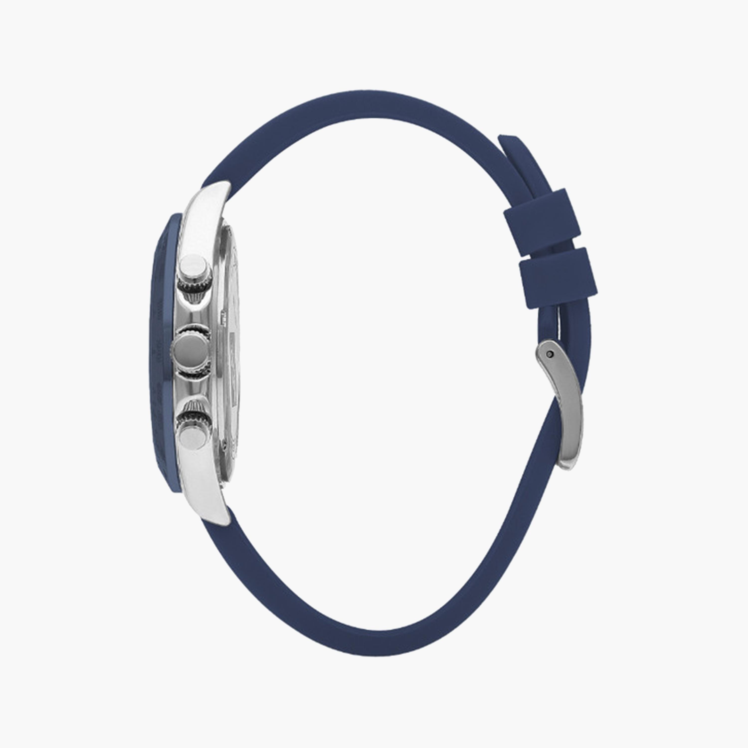 لي كوبر- ساعة كرونوغراف للرجال 42 مم زرقاء بحزام سيليكون | LC07964.398-men-watchesandjewellery-watches-image-2