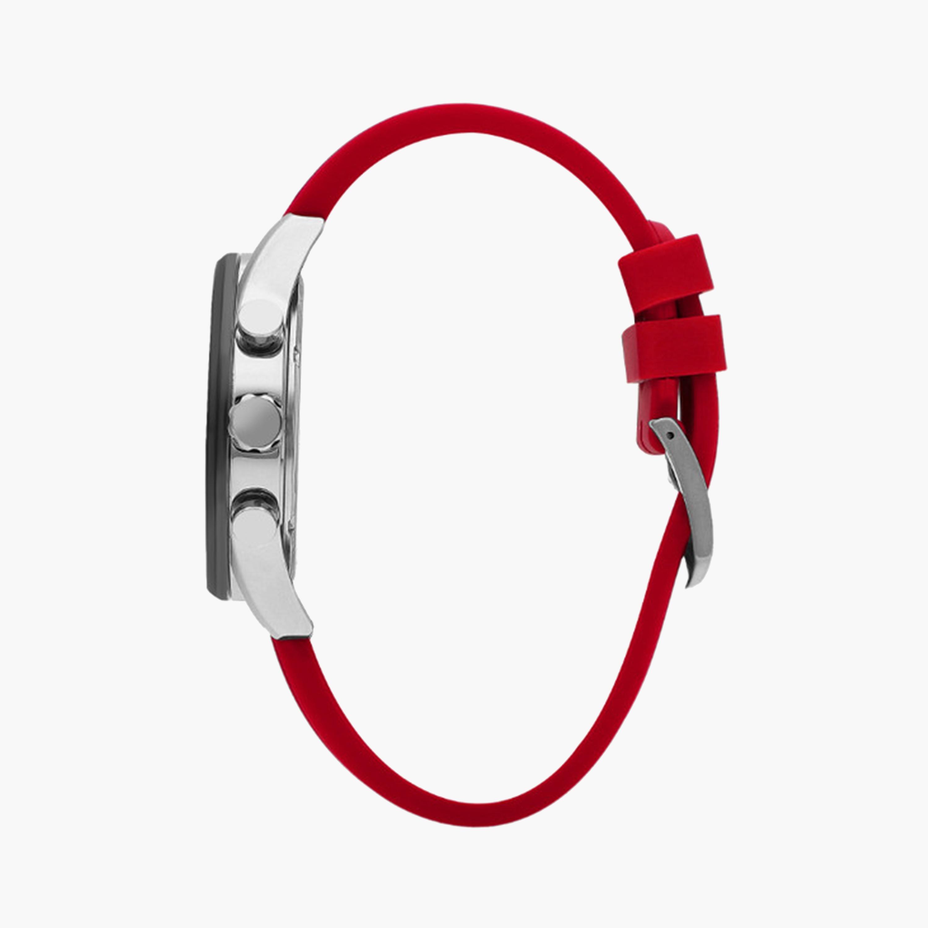 لي كوبر- ساعة كرونوغراف للرجال بقطر 44 مم وحزام سيليكون أحمر | LC07987.388-men-watchesandjewellery-watches-image-2
