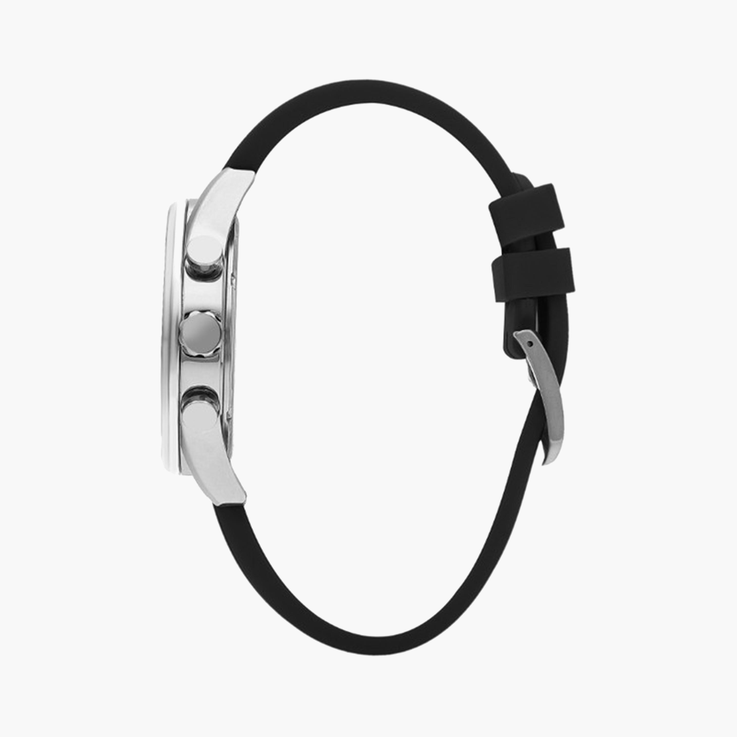 لي كوبر- ساعة كرونوغراف للرجال 44 ملم أسود بحزام سيليكون | LC07987.351-men-watchesandjewellery-watches-image-2