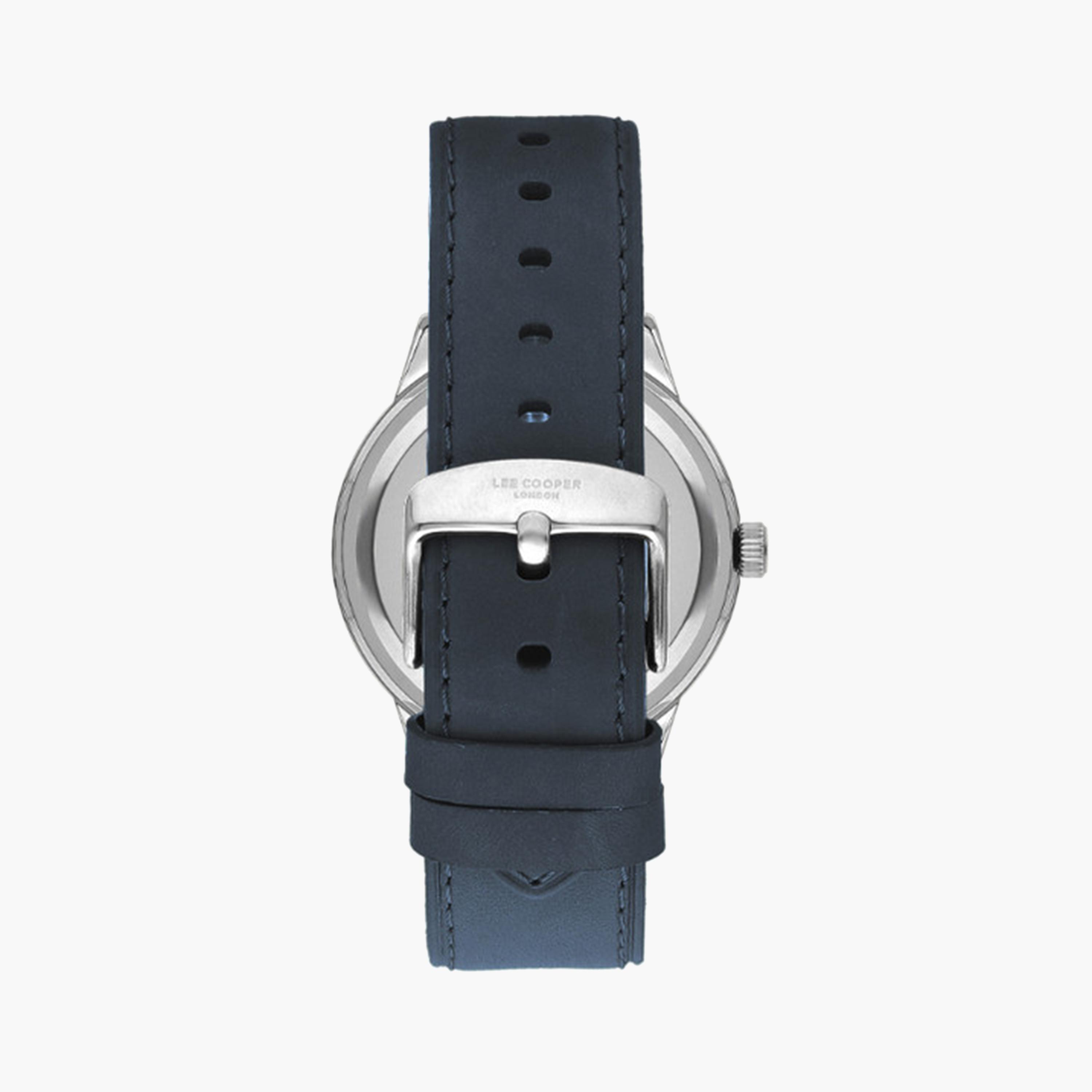 لي كوبر- ساعة تناظرية للرجال 43 ملم بسوار جلدي أزرق | LC07933.499-men-watchesandjewellery-watches-image-3