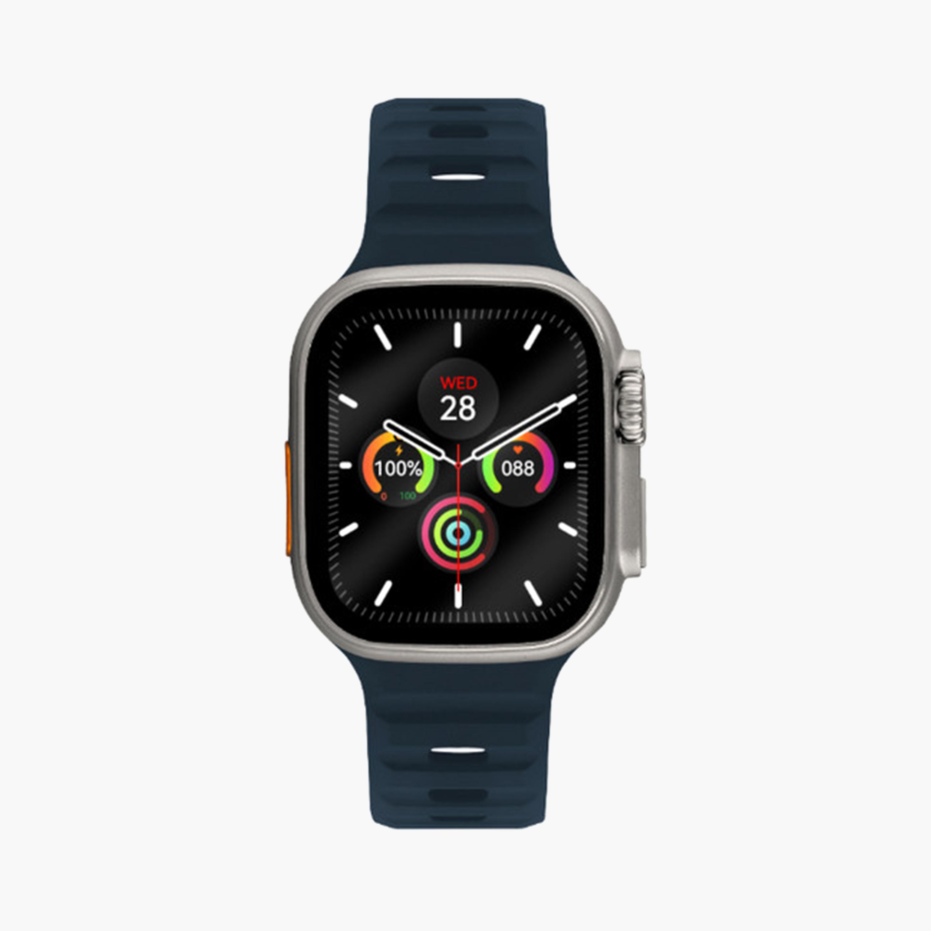 Lee Cooper Blue Silicone Strap Smart Watch | LC.SM.3.03-electronics-smartwatches-image-1