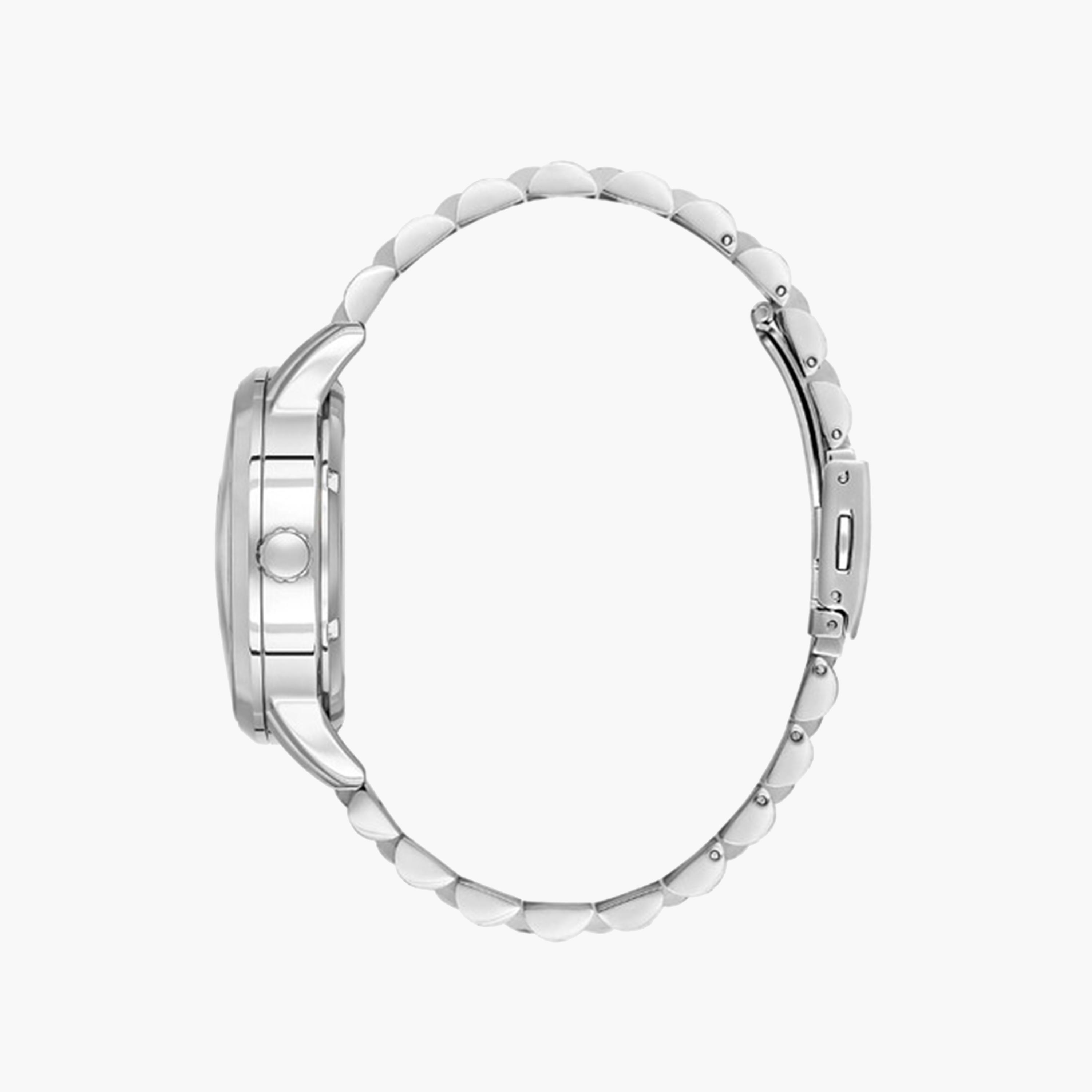 لي كوبر- ساعة اوتوماتيكية للرجال 44 مم فضية بحزام معدني | LC08036.230-men-watchesandjewellery-watches-image-2