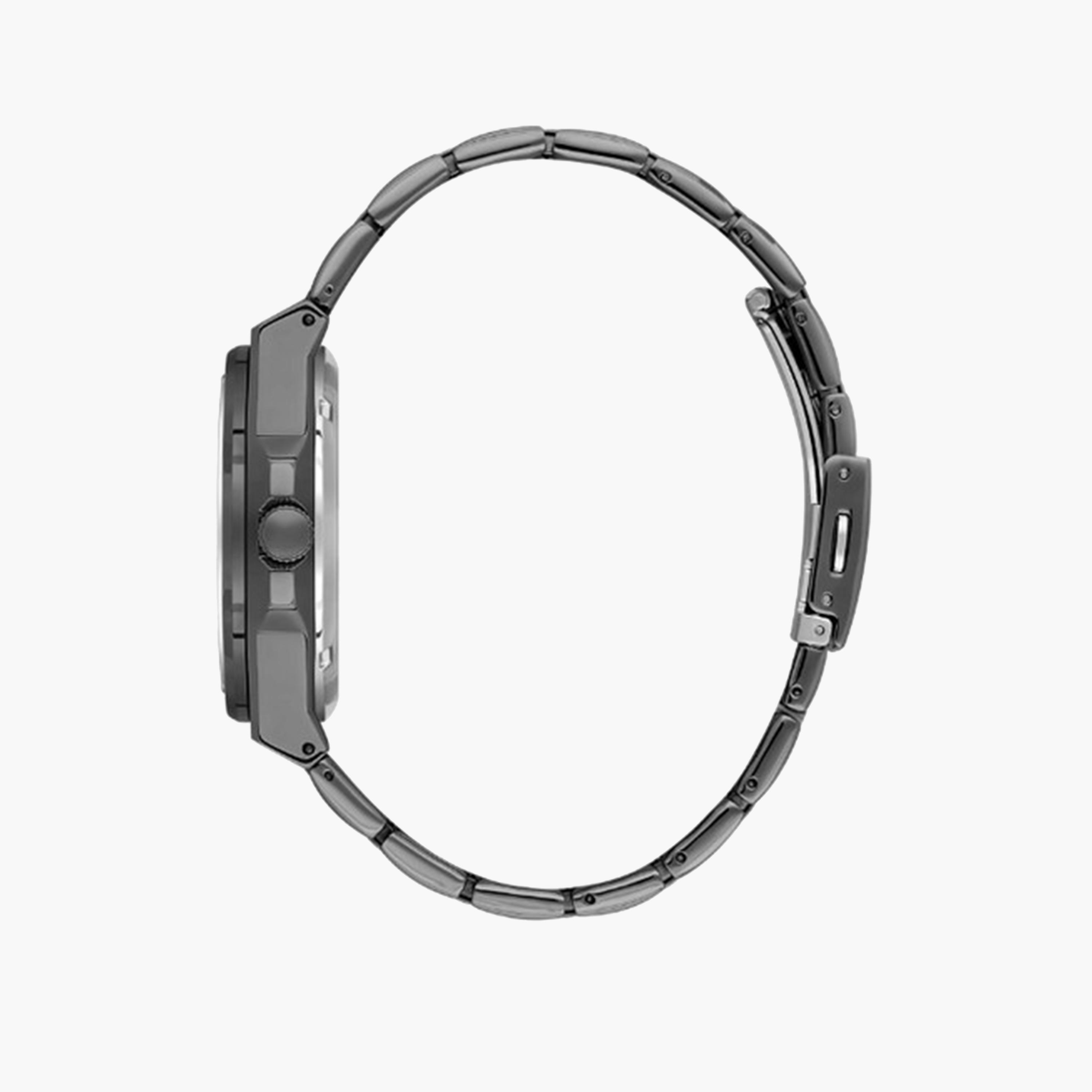Lee Cooper Men's 43 MM Grey Automatic Metal Strap Watch | LC08051.070-men-watchesandjewellery-watches-image-2