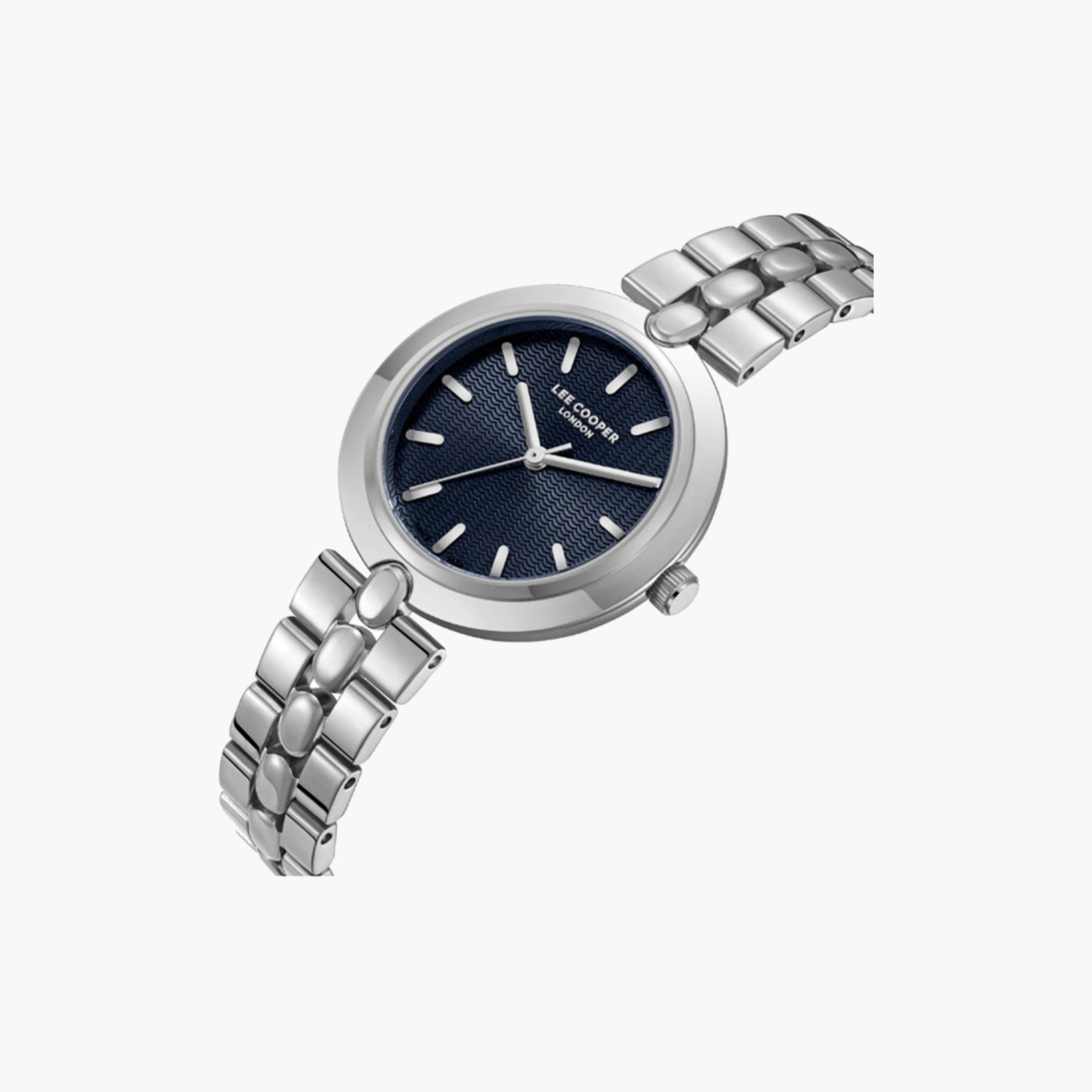 لي كوبر- ساعة تناظرية للنساء 32 ملم بسوار معدني فضي | LC08057.390-women-watchesandjewellery-watches-image-2