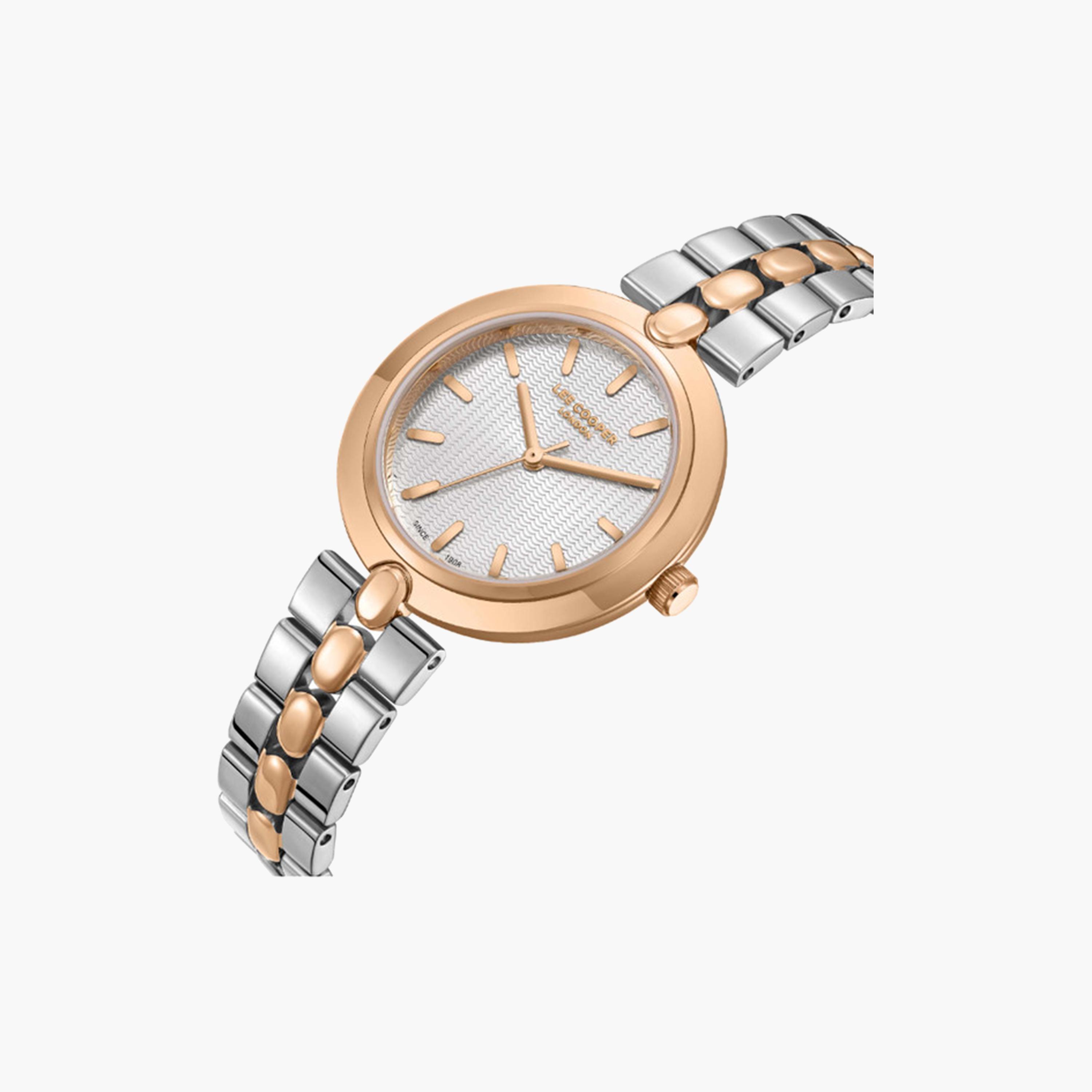 Lee Cooper Women's 32 MM Silver Analog Metal Strap Watch | LC08057.530-women-watchesandjewellery-watches-image-2