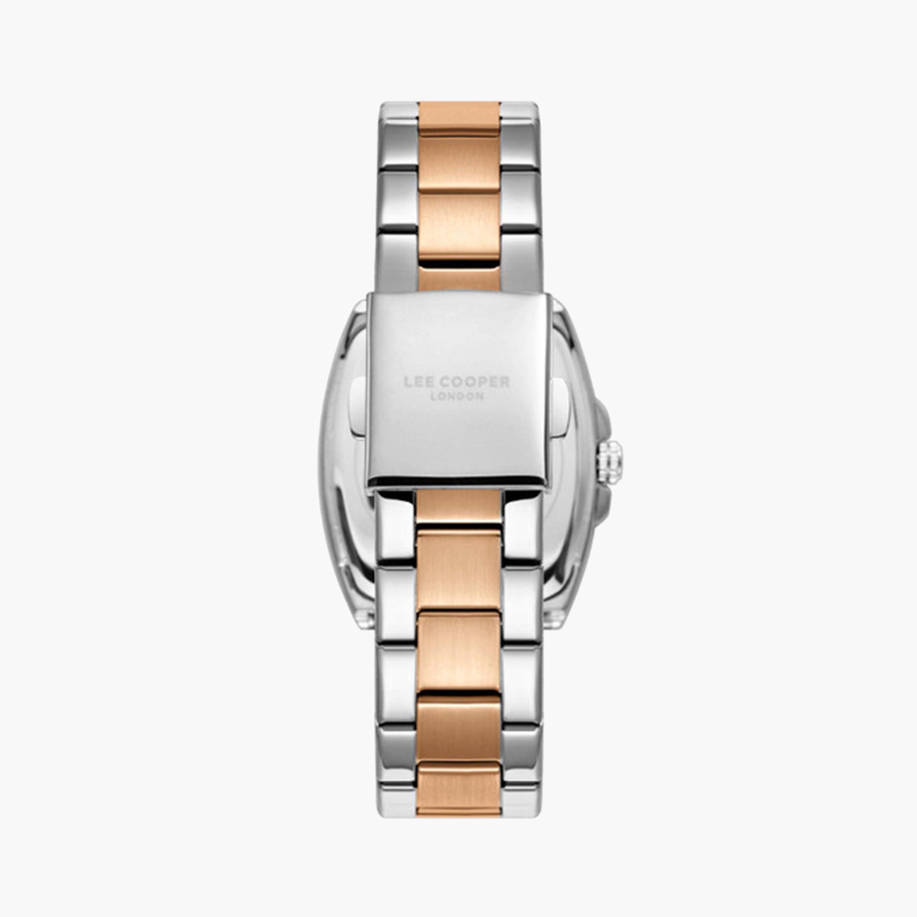 Lee Cooper Women's 30 MM Dual Tone Analog Metal Strap Watch | LC08058.590-women-watchesandjewellery-watches-image-2