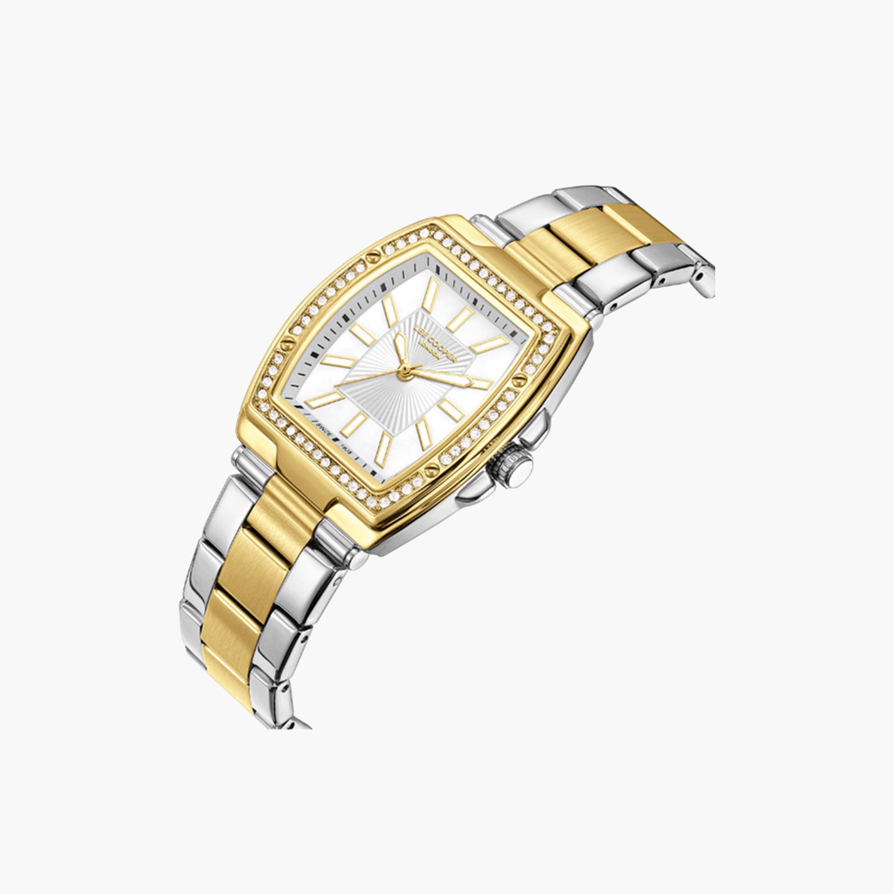لي كوبر- ساعة تناظرية للنساء بسوار معدني 30 مم بألوان متعددة | LC08058.220-women-watchesandjewellery-watches-image-4