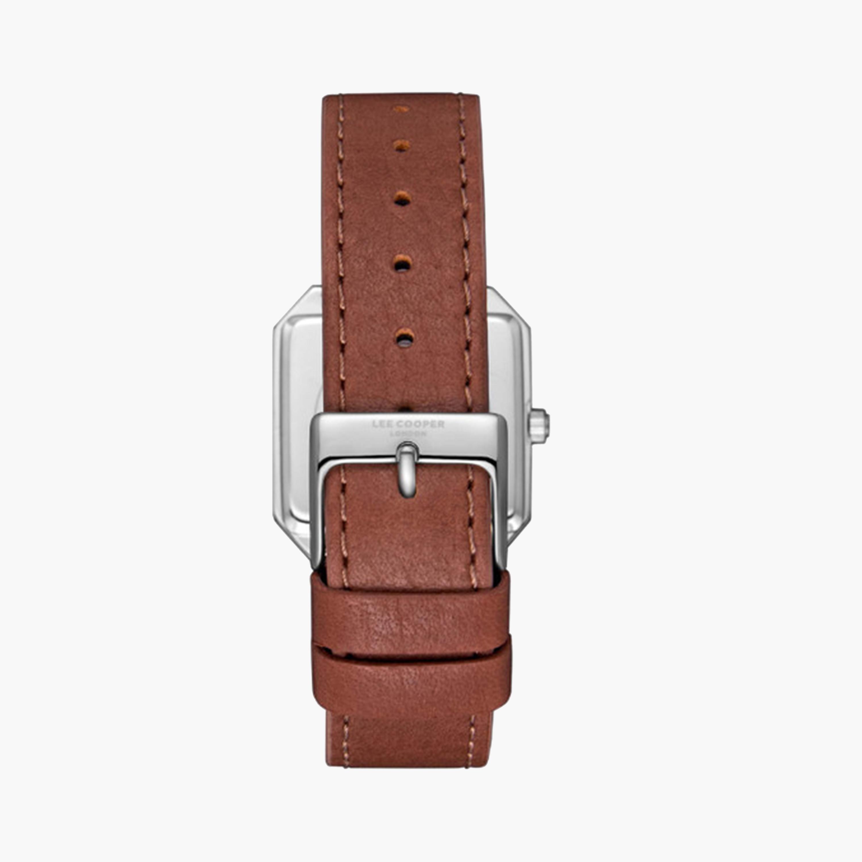 لي كوبر- ساعة تناظرية للنساء بسوار جلدي أسود مقاس 27 مم | LC08028.321-women-watchesandjewellery-watches-image-4