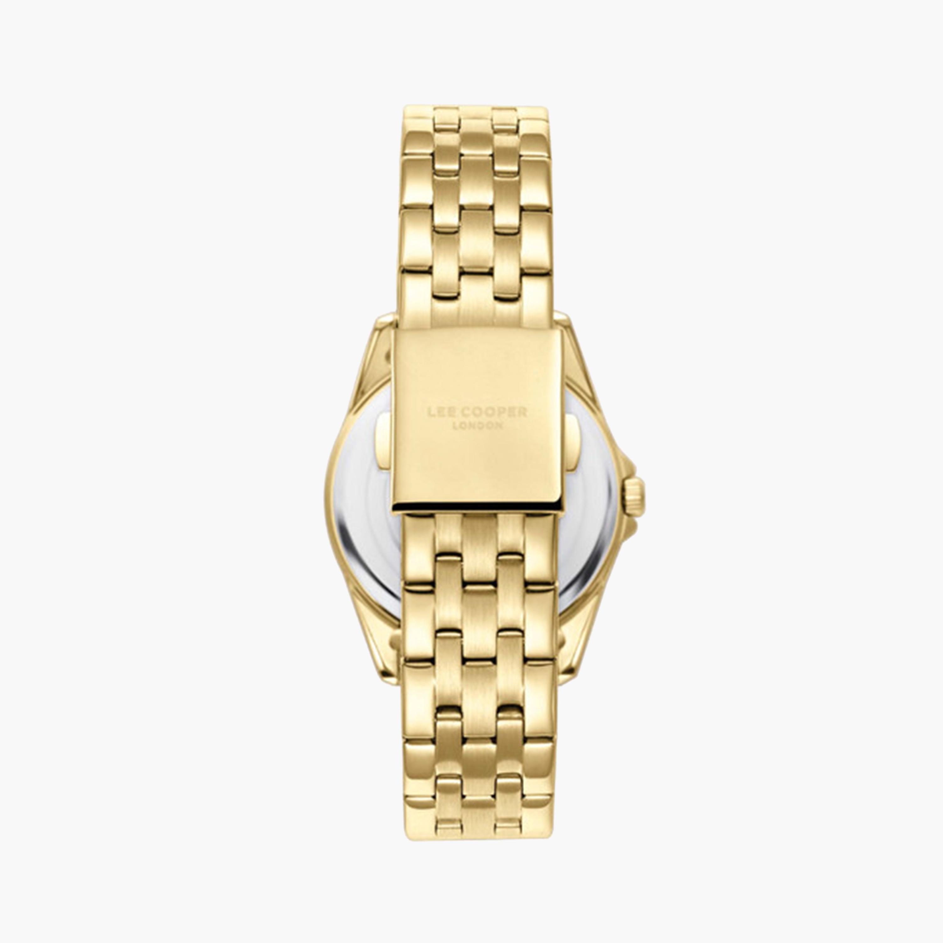 Lee Cooper Women's 35 MM Gold Analog Metal Strap Watch | LC08033.120-women-watchesandjewellery-watches-image-2