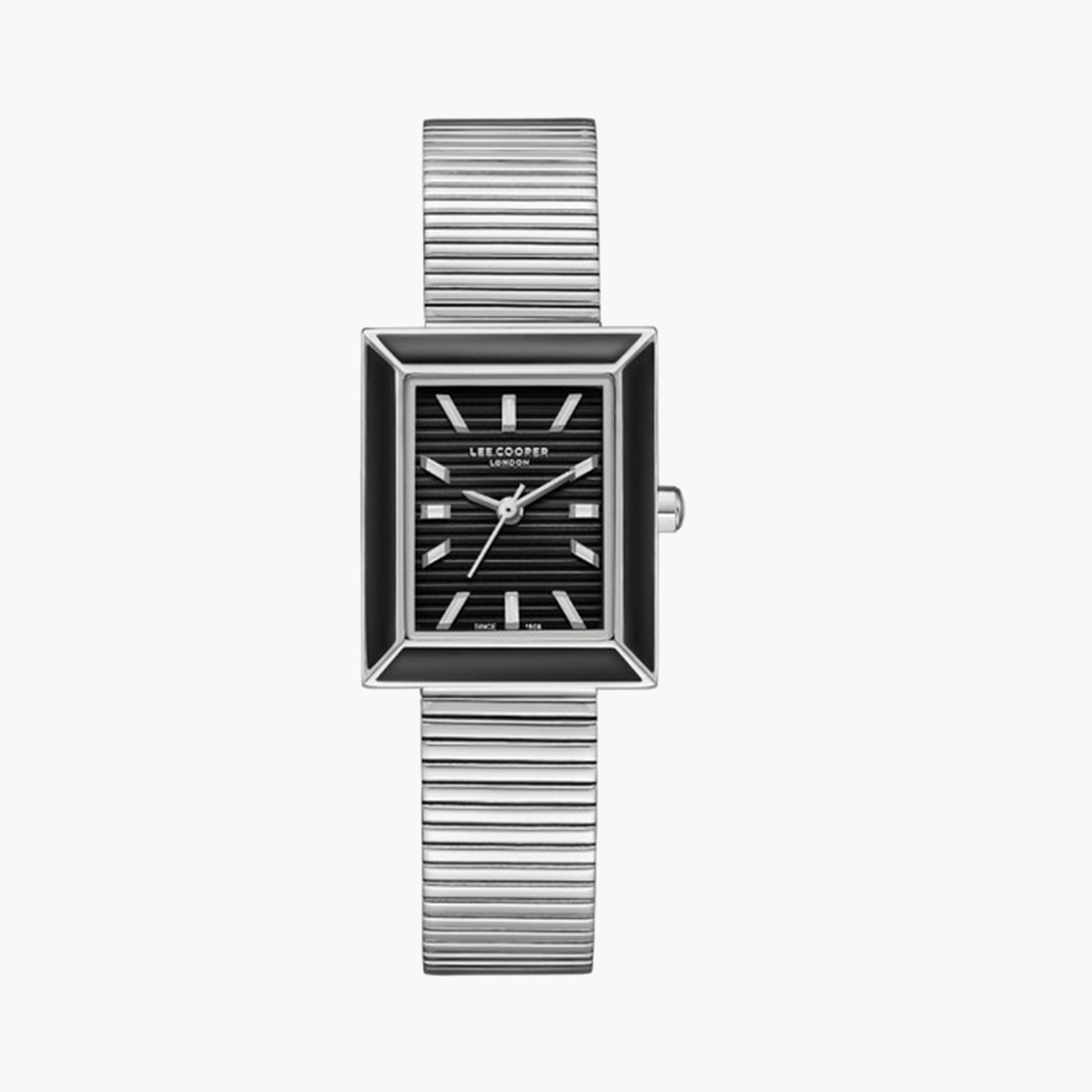 Lee Cooper Women's 23 MM Silver Analog Mesh Strap Watch | LC08071.350-women-watchesandjewellery-watches-image-1